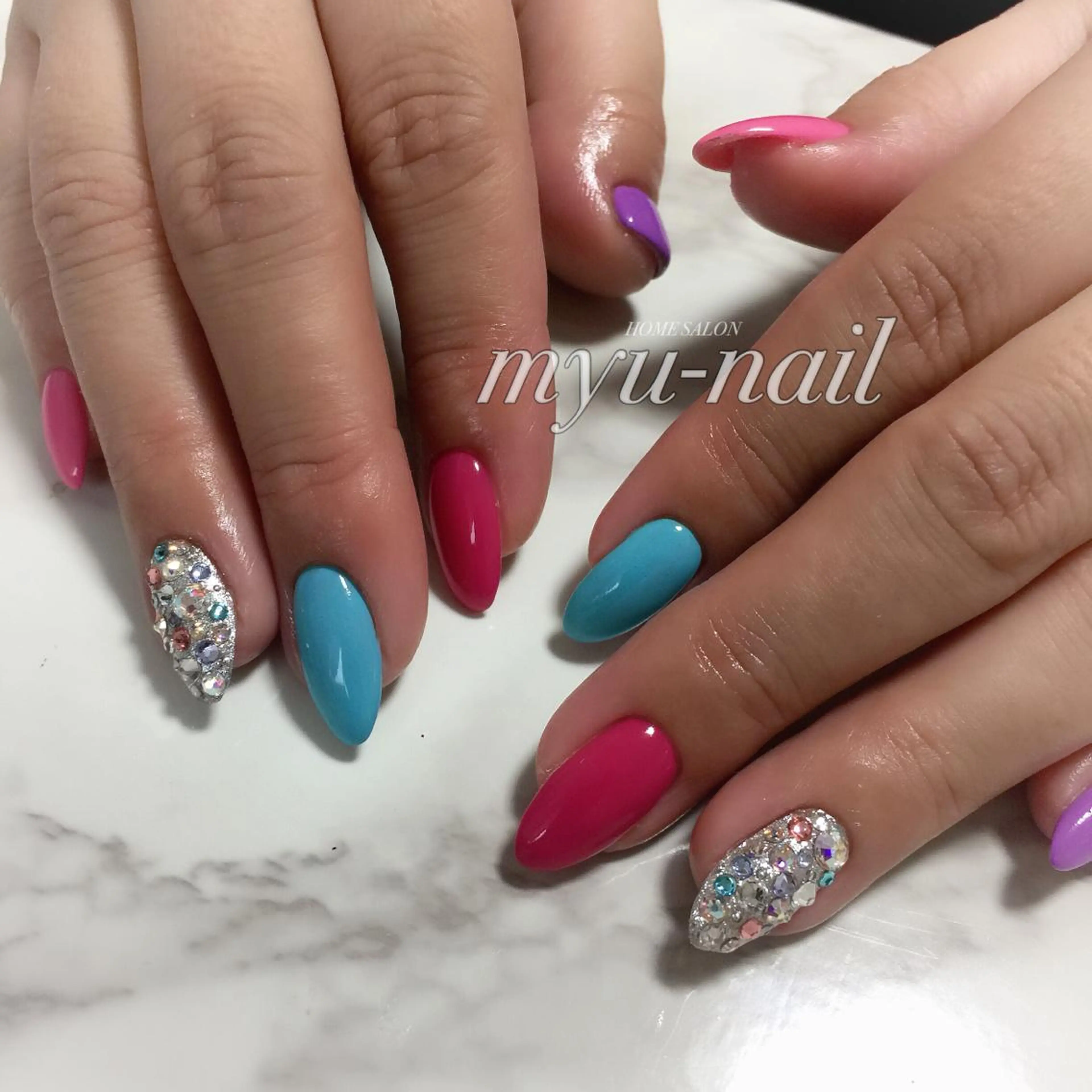 ネイル ホームサロン myu-nailのネイルデザイン