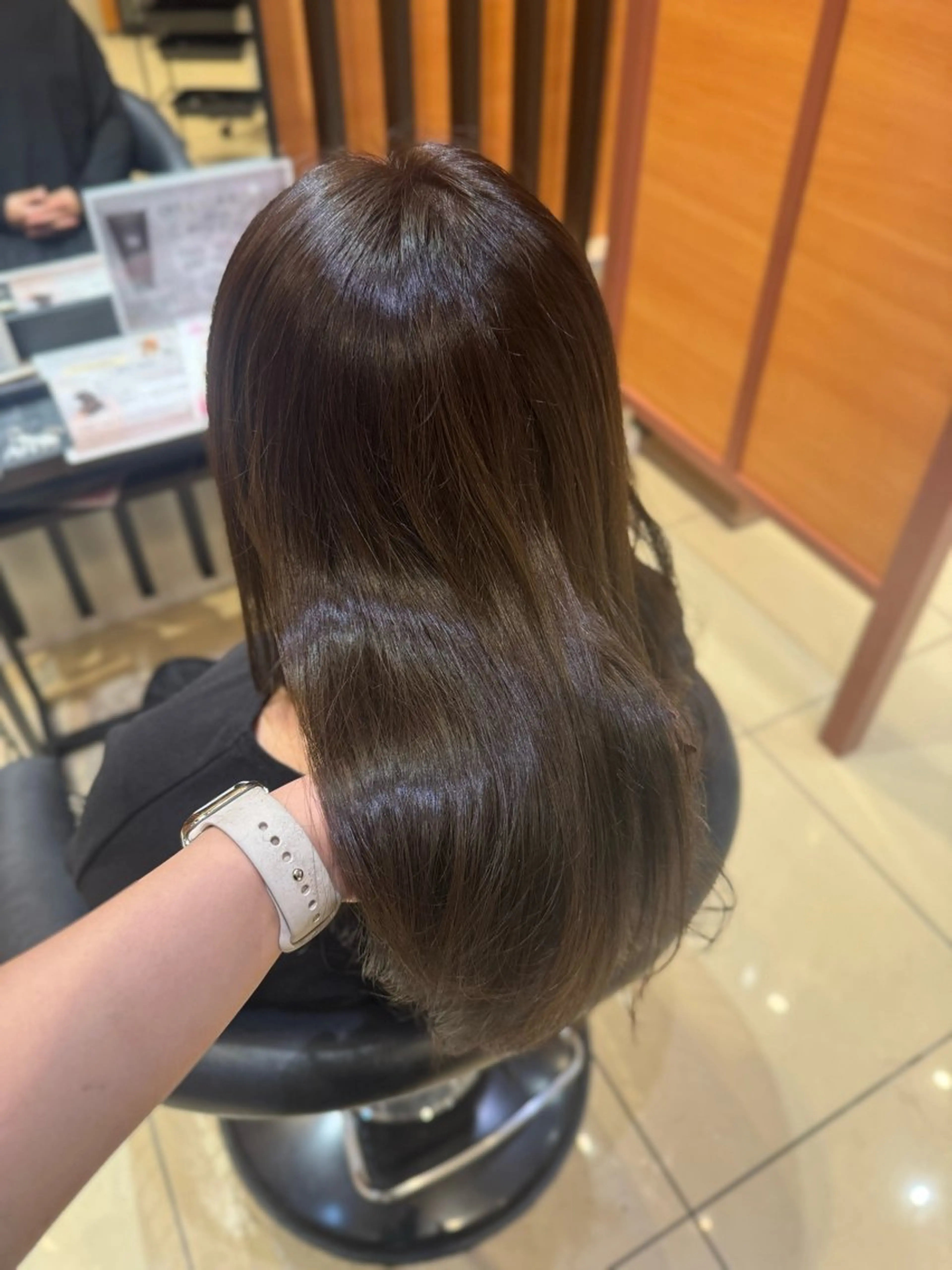 ロング カラー 🖤hana/顔周り /韓国風ヘア🖤のヘアスタイル