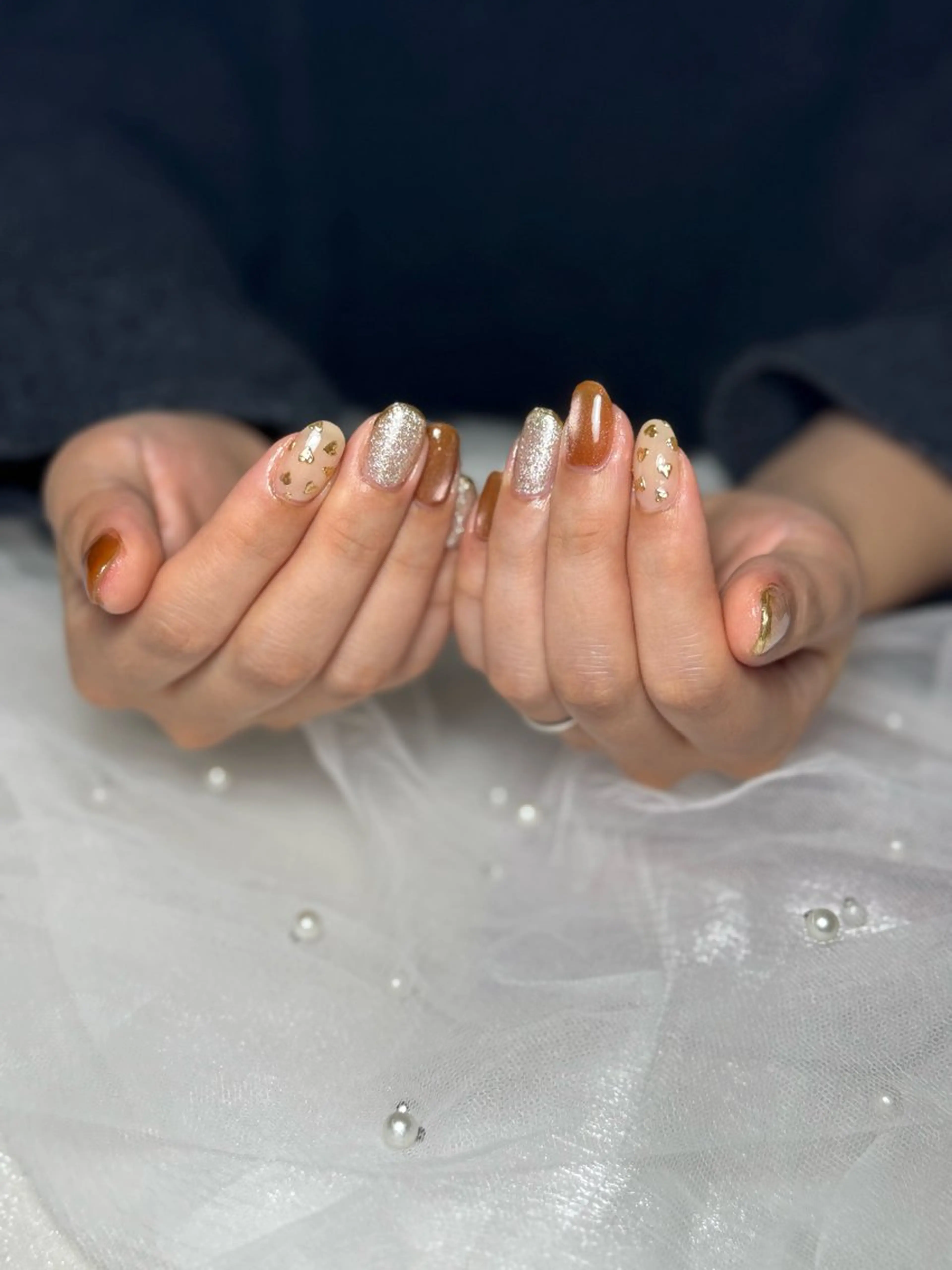 ネイル ハンドネイル 山崎 成美のネイルデザイン