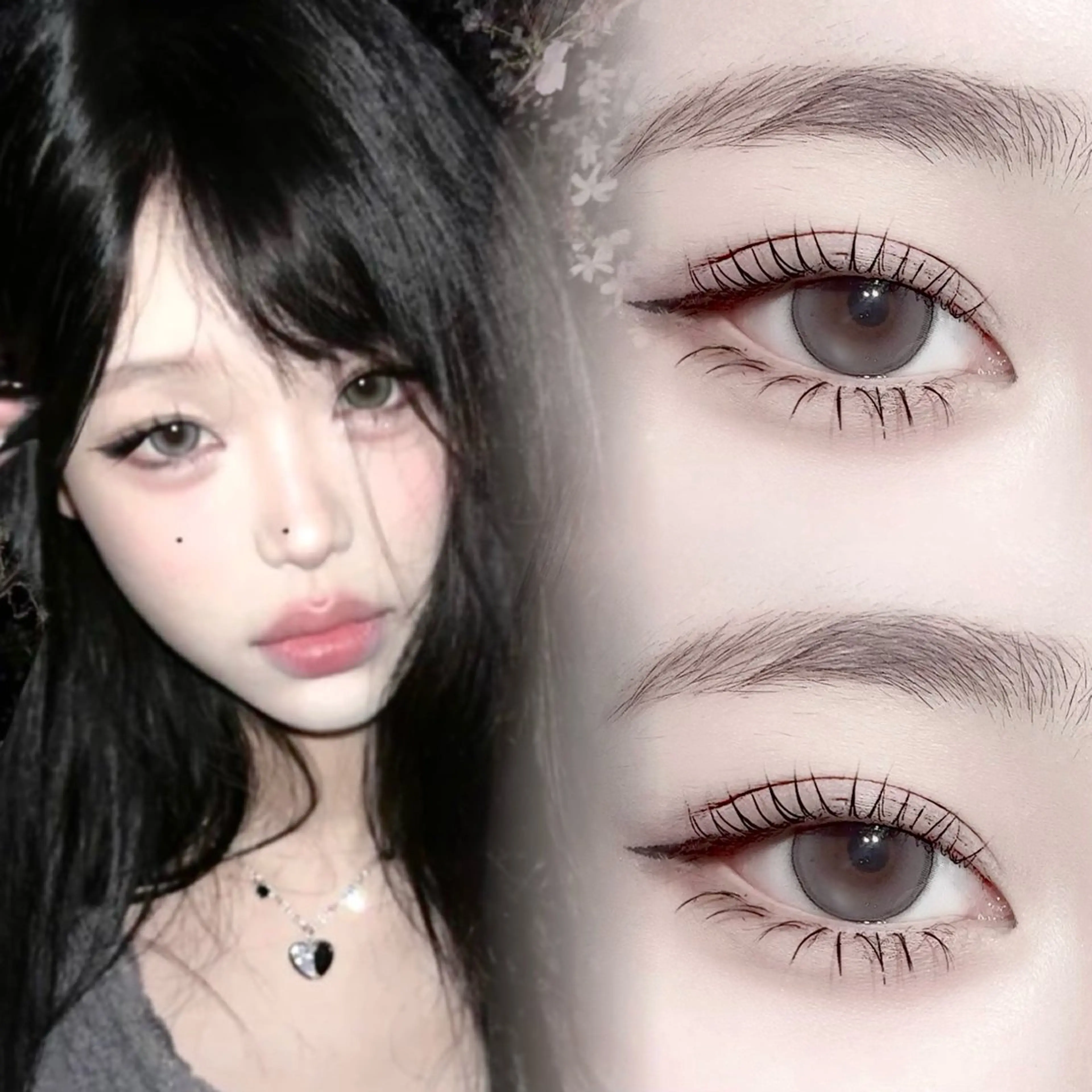 マツエク・マツパ 束感まつ毛 下まつげエクステ CreBiA🪻 hiyoriのマツエク・マツパデザイン
