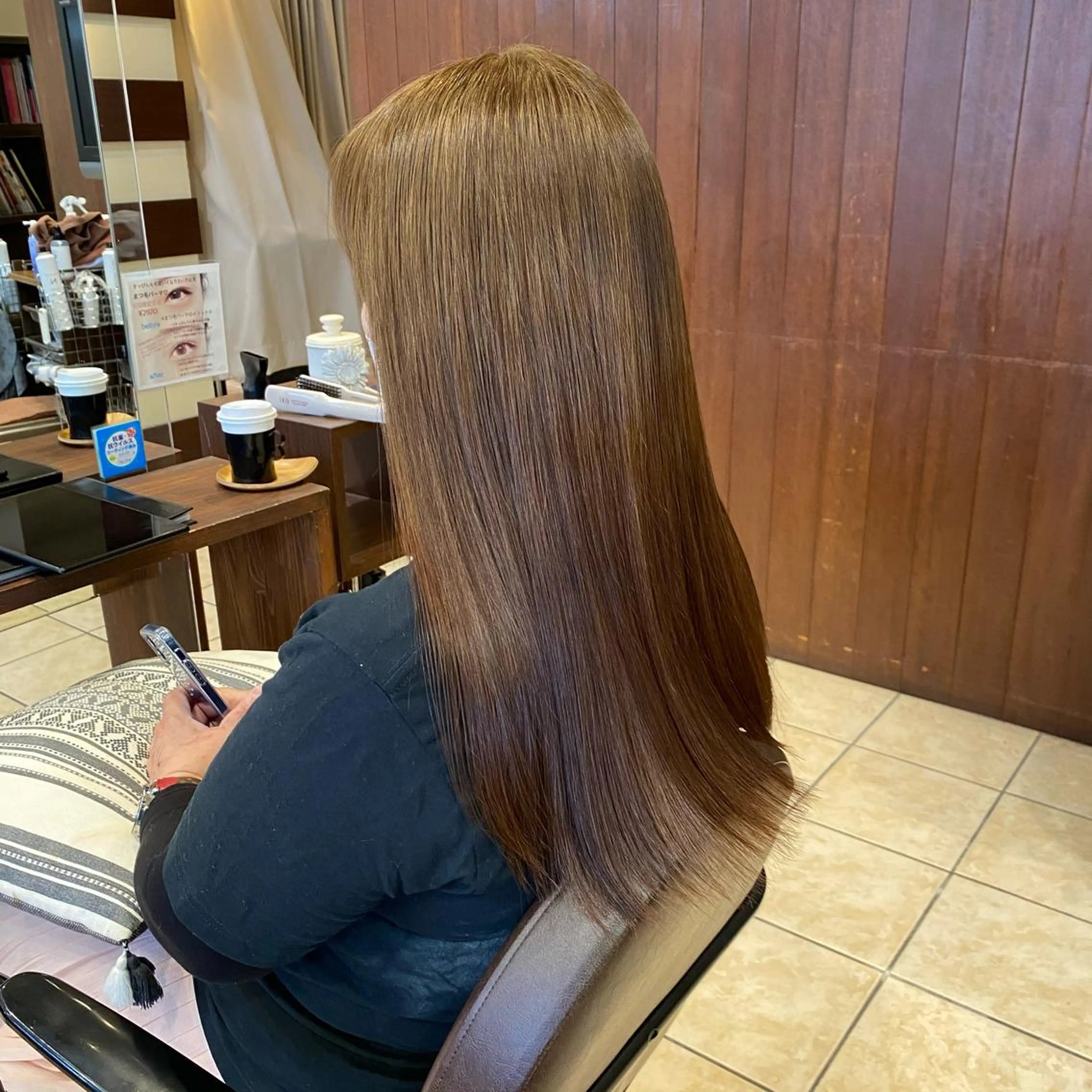 ロング 波巻きスパイラル/ メンズパーマ/ゆうひのヘアスタイル