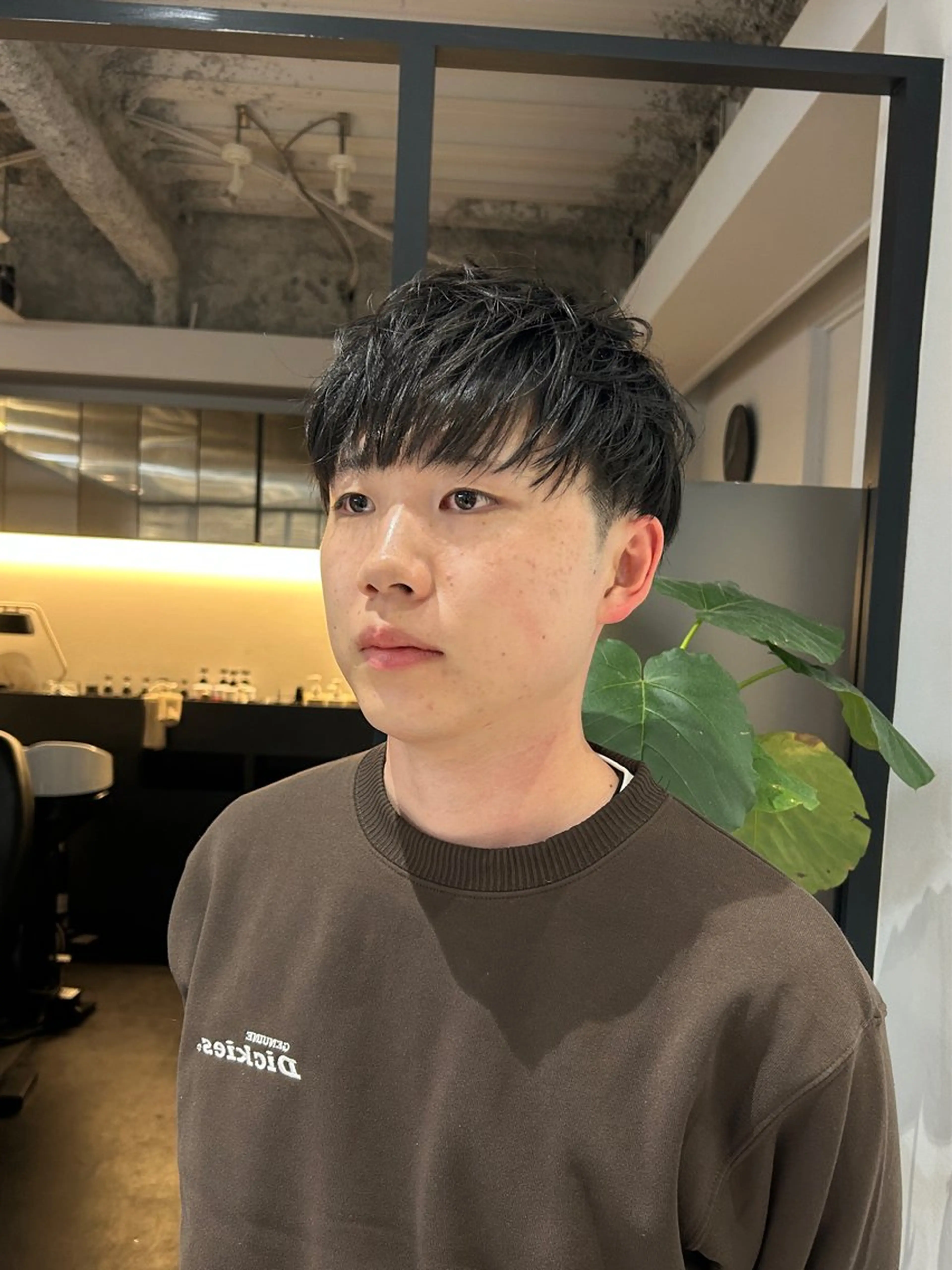 ショート カット メンズパーマ/メンズ カット/伊藤　げんのヘアスタイル