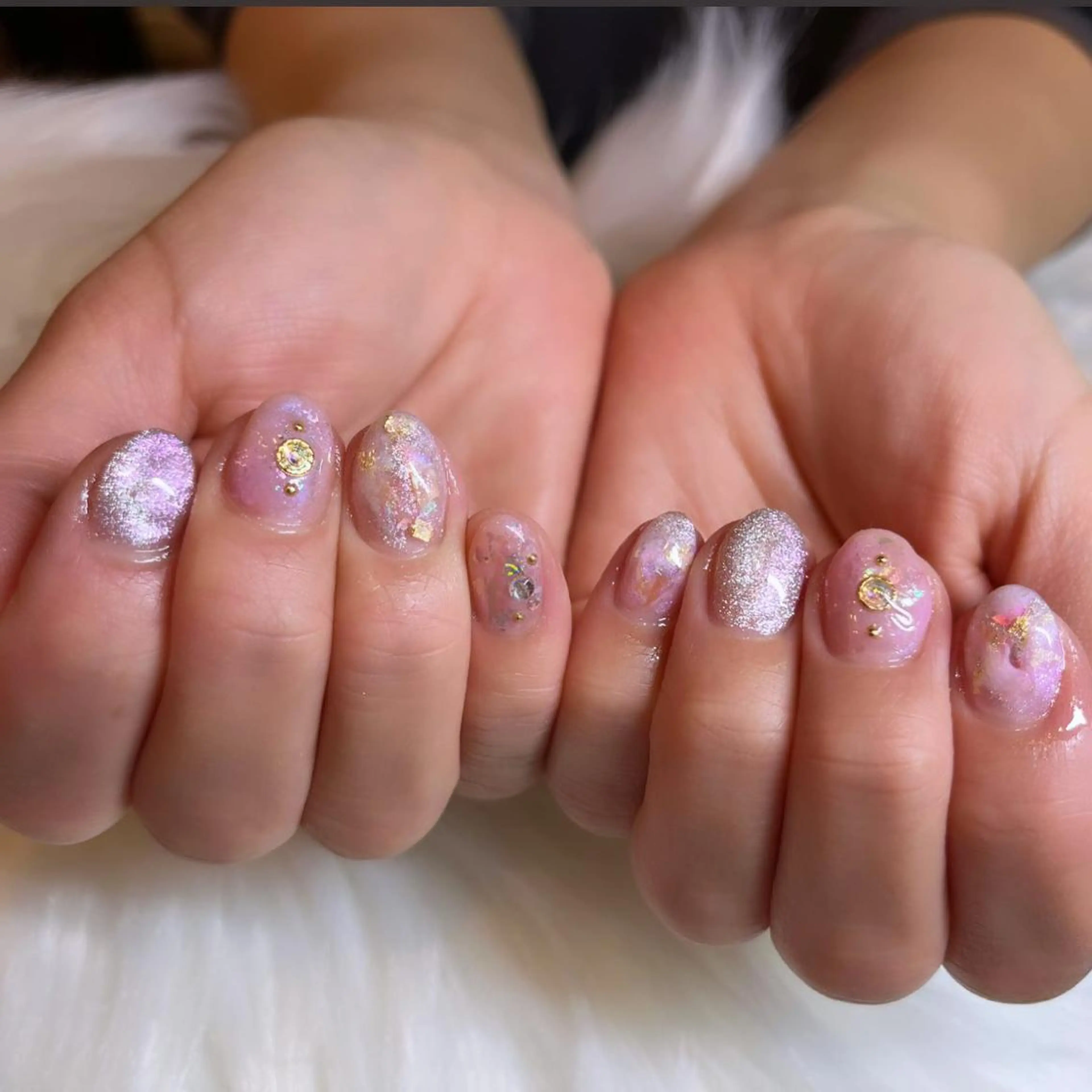 ミディアム ネイル MKY salonのネイルデザイン