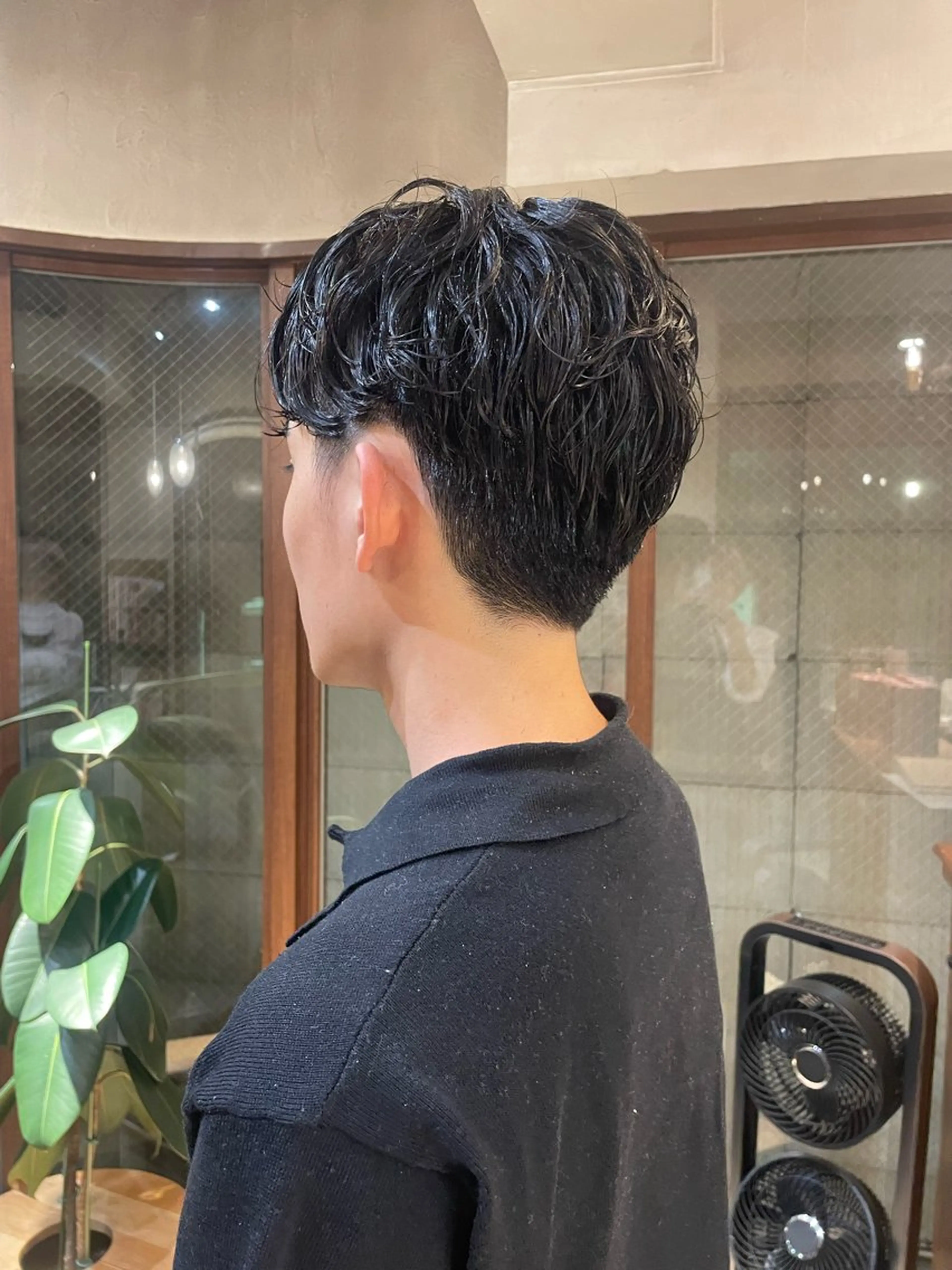 メンズ ショート✂︎ ゆるパーマKANOのヘアスタイル