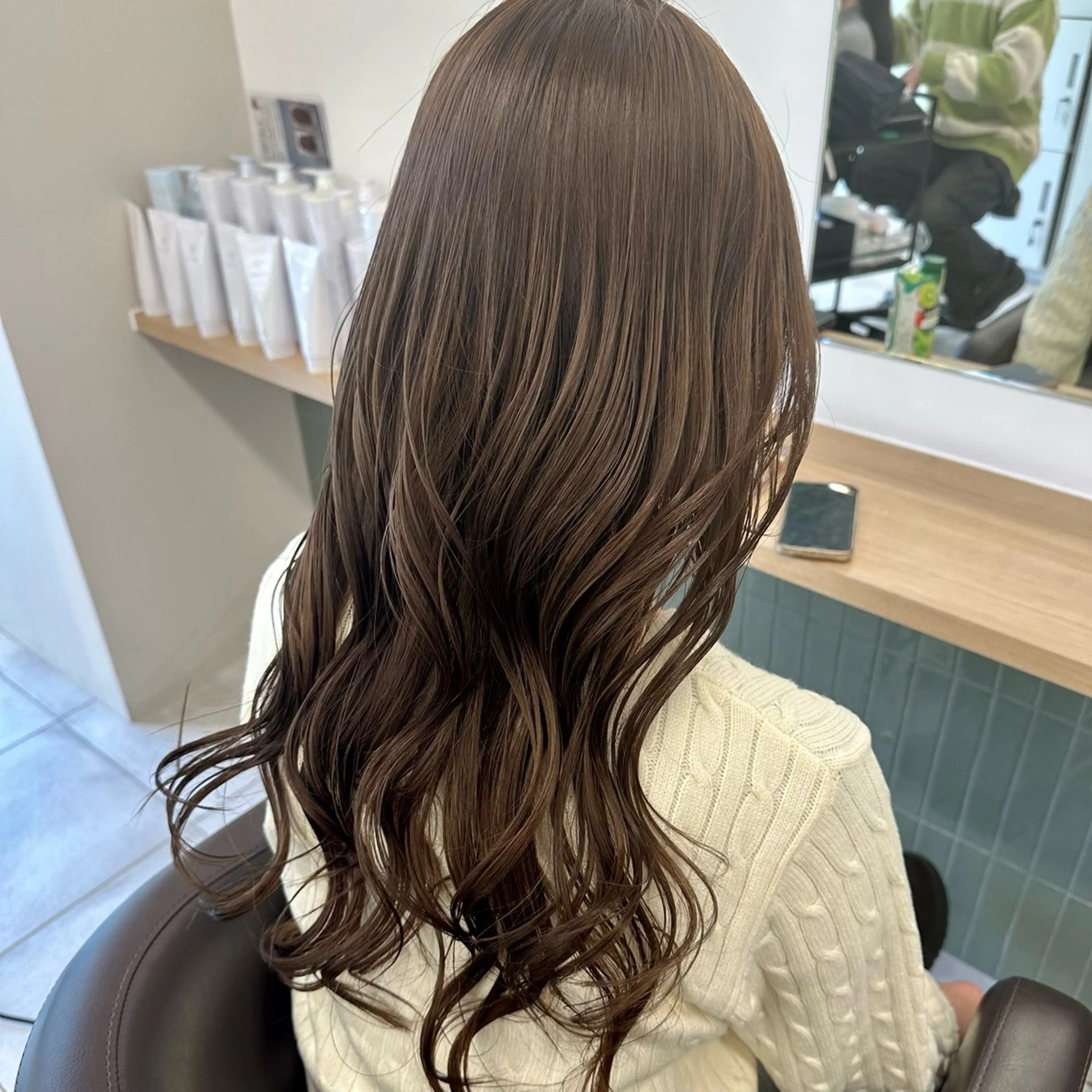 ロング カラー カット ヘアカラー トリートメント ブリーチなし/レイヤ ー特化🌈Tommyのヘアスタイル