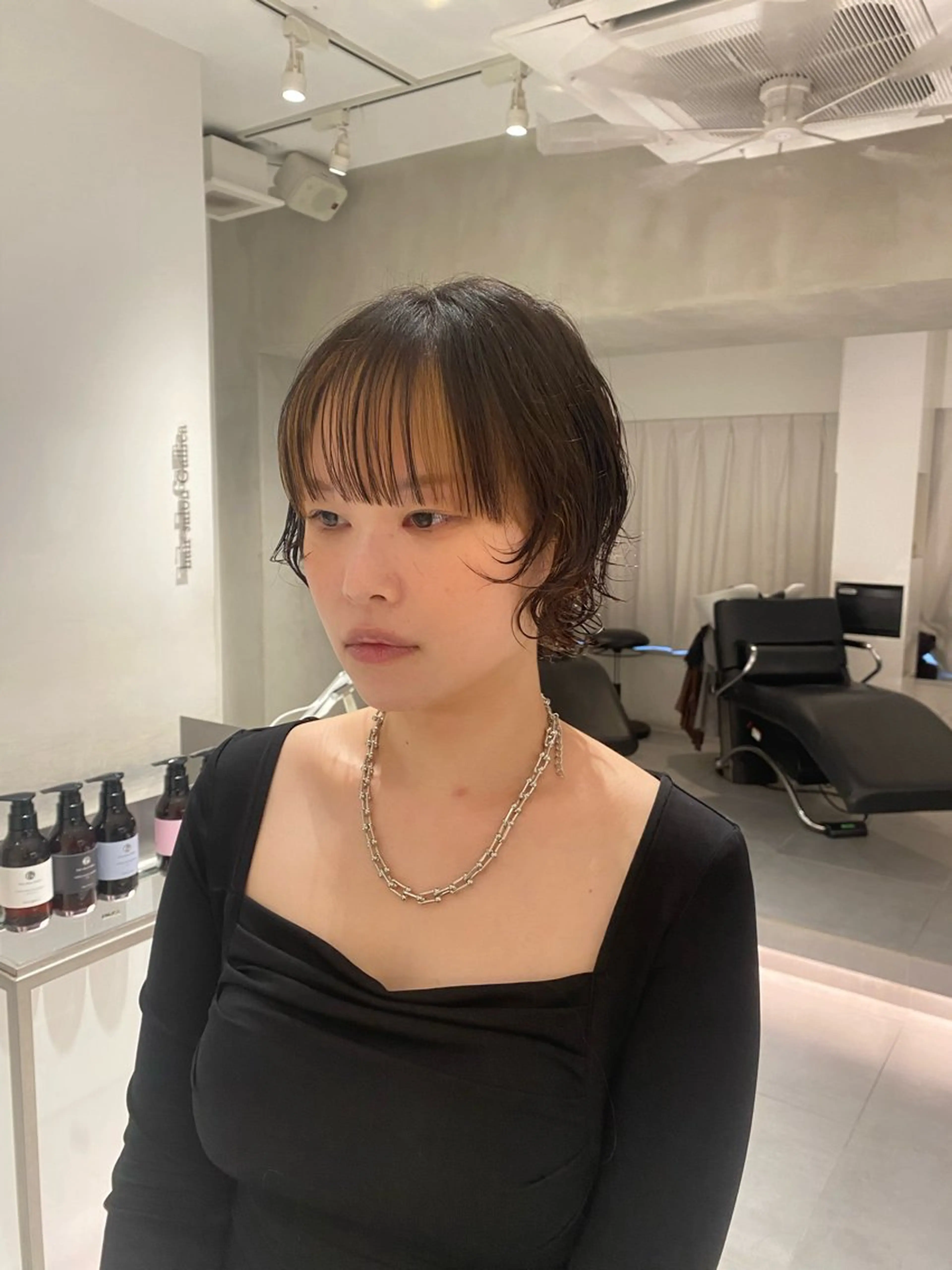 ショート パーマ lulu.表参道所属・似合わせレイヤー✨️ RIEのヘアスタイル