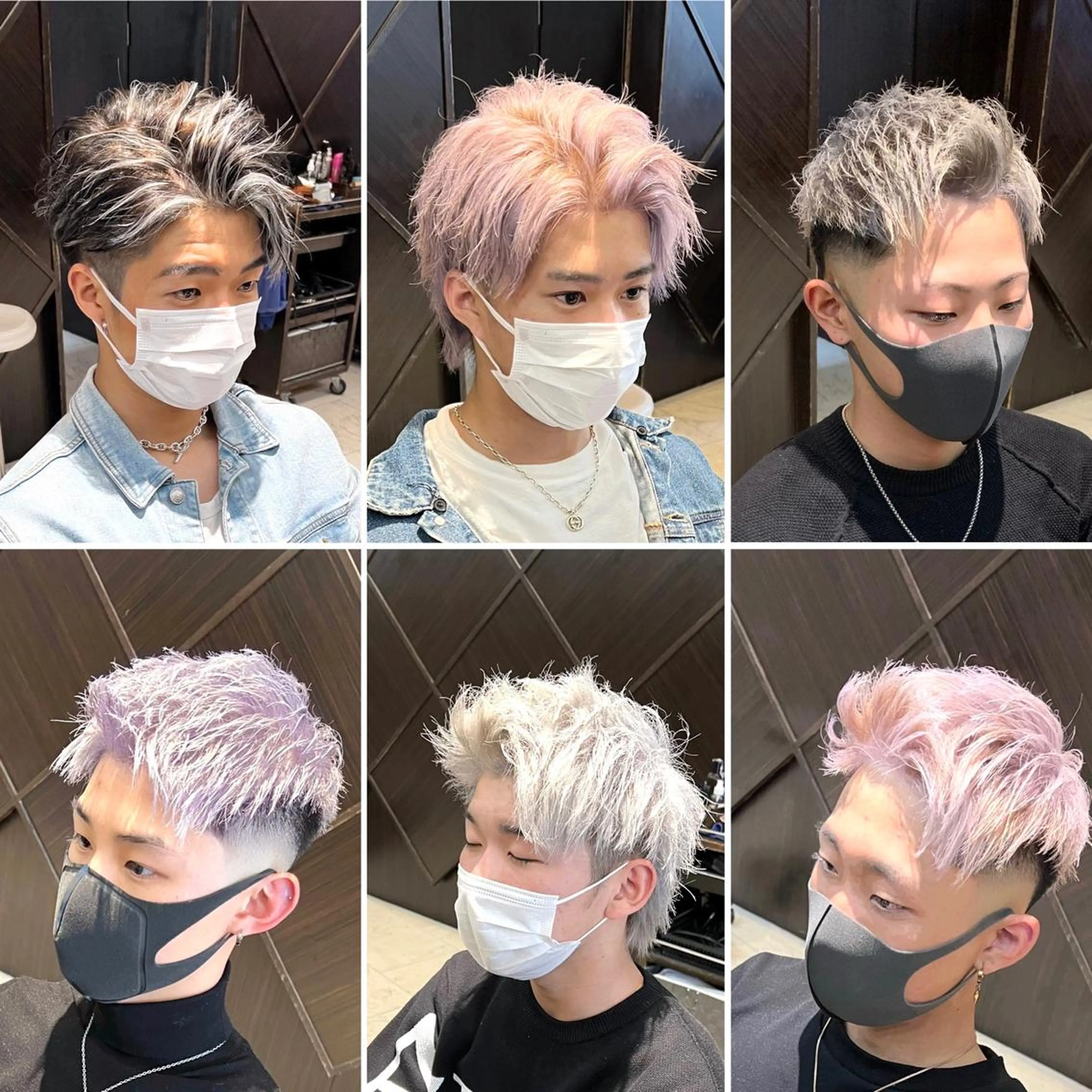 新規メンズ初回限定お試し価格‼️ ブリーチ×2+メンズカラー＋トリートメントの写真