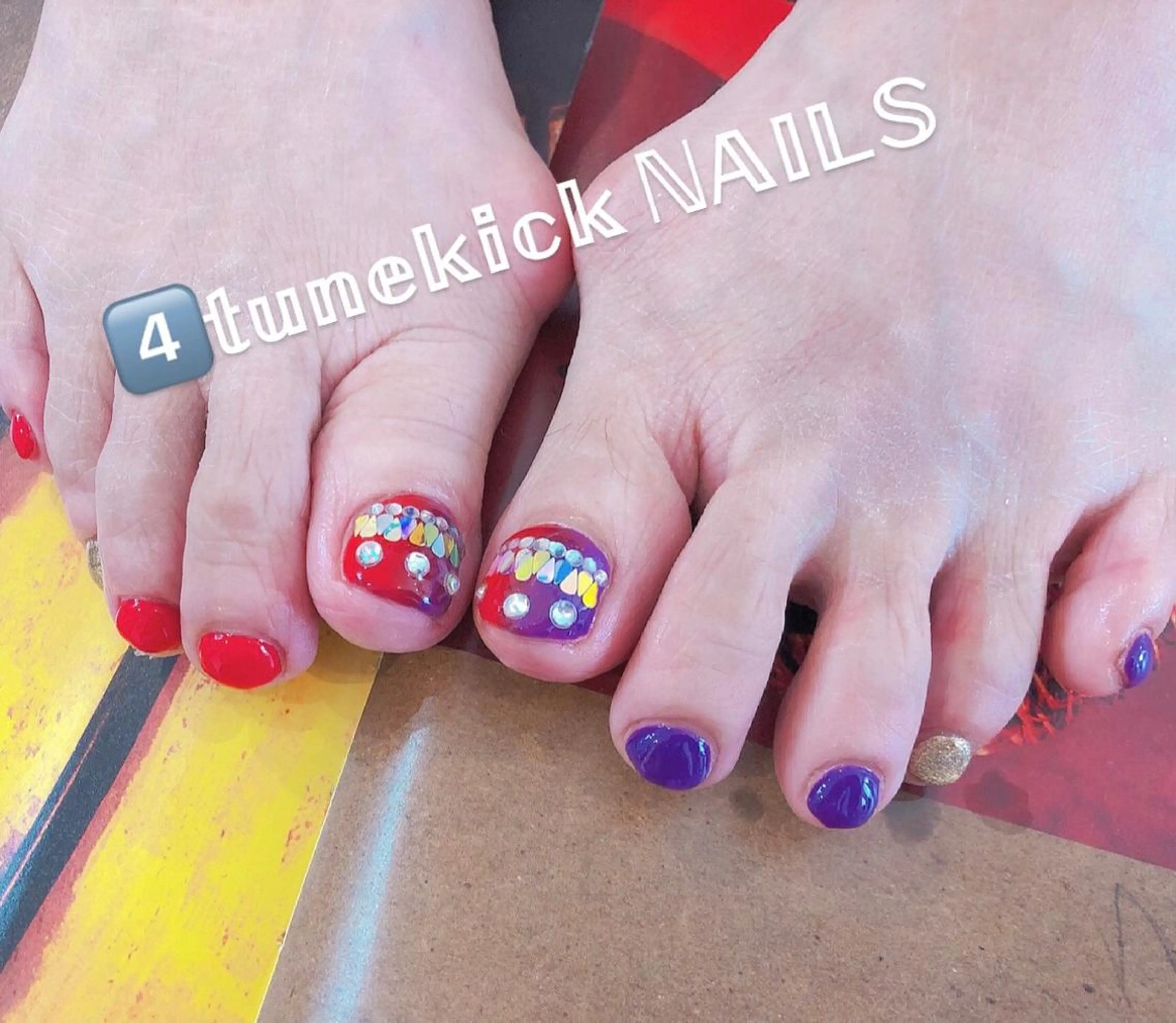 ネイル グラデーション 4tunekick NAILS(フォーチュンキックネイルズ)所属・光森 淳子のネイルデザイン