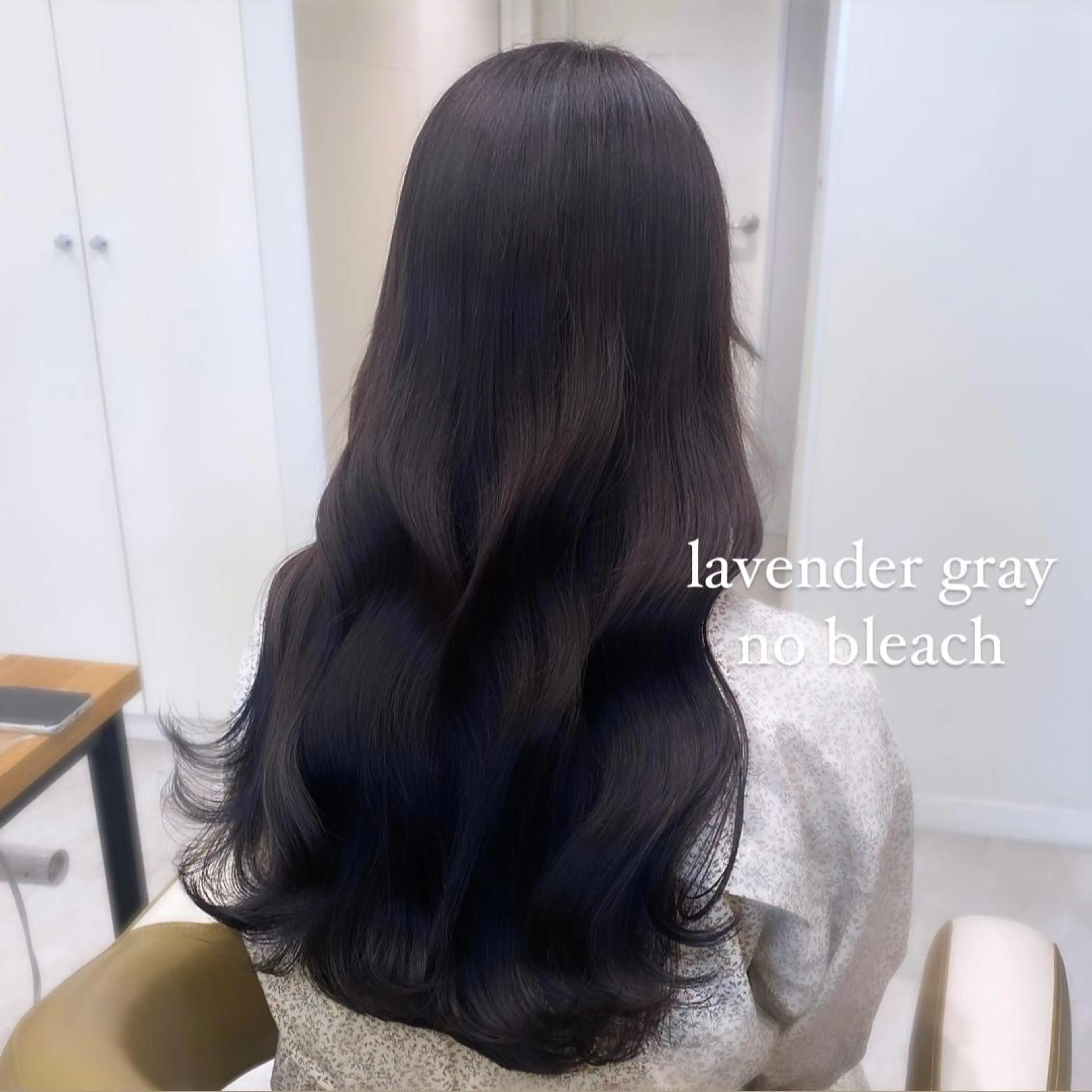セミロング カラー 透明感カラー ブリーチなしWカラー 🎀韓国ヘア/amiのヘアスタイル
