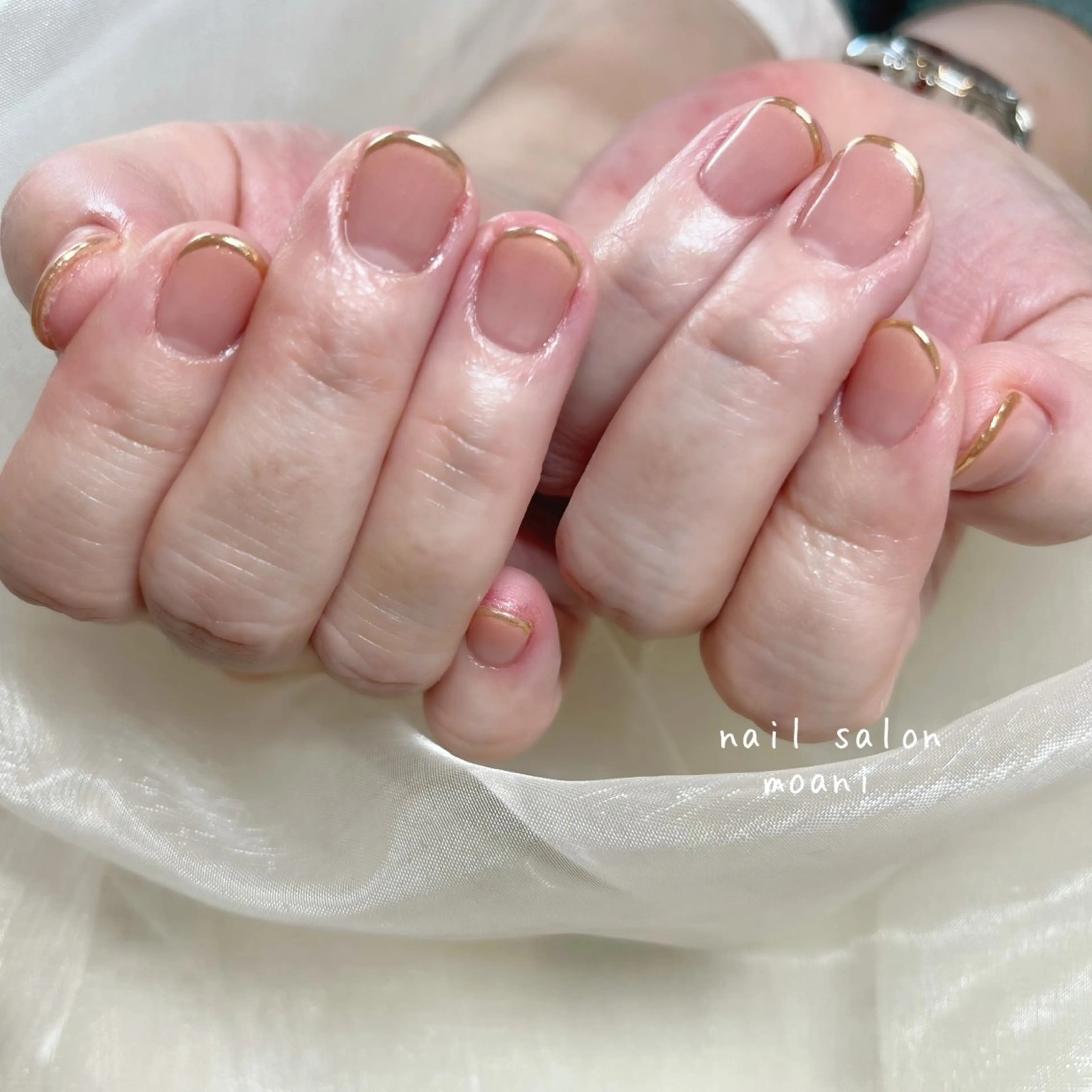 ショート 永由 光歩のネイルデザイン