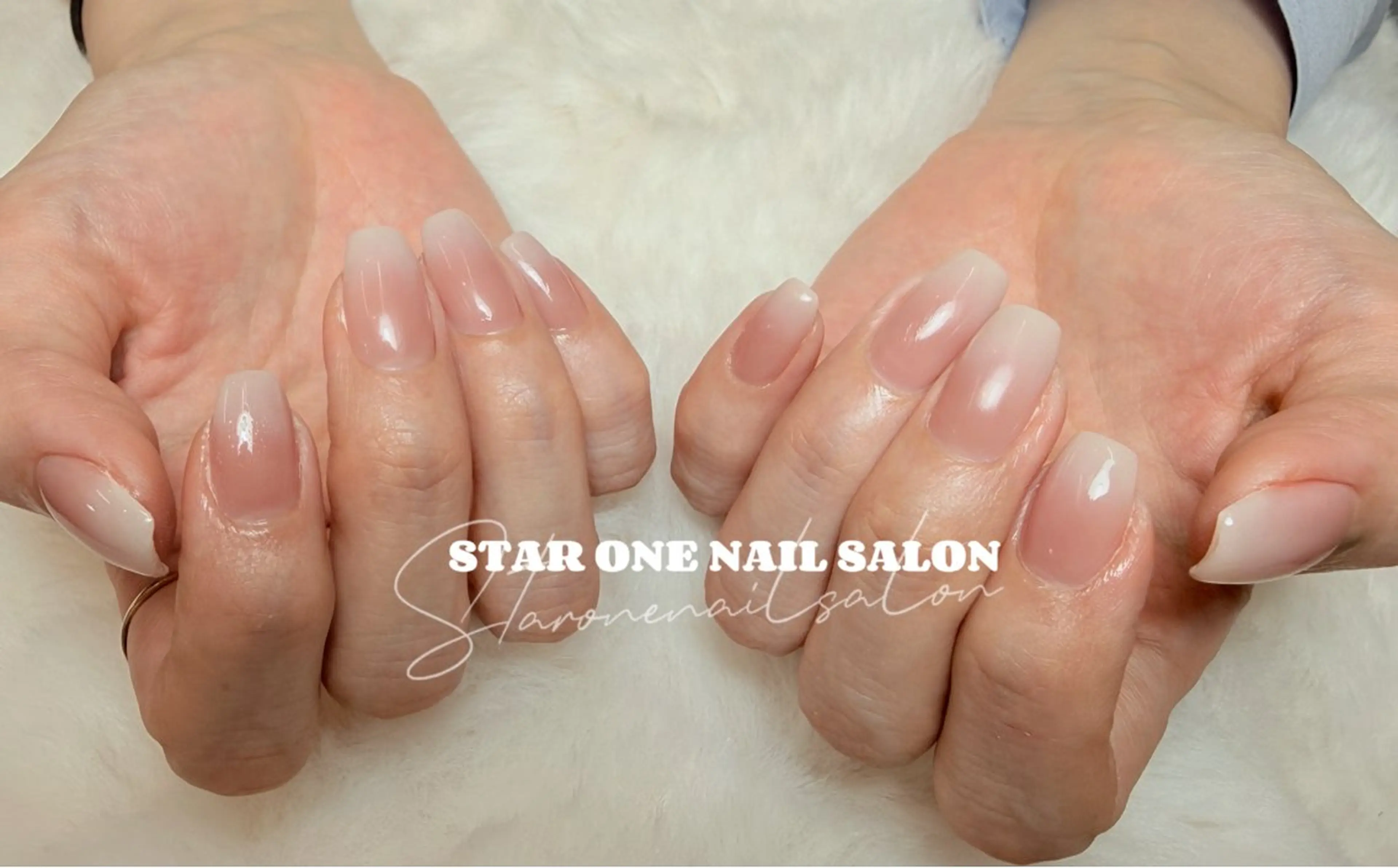 ネイル ハンドネイル 星 あみのネイルデザイン