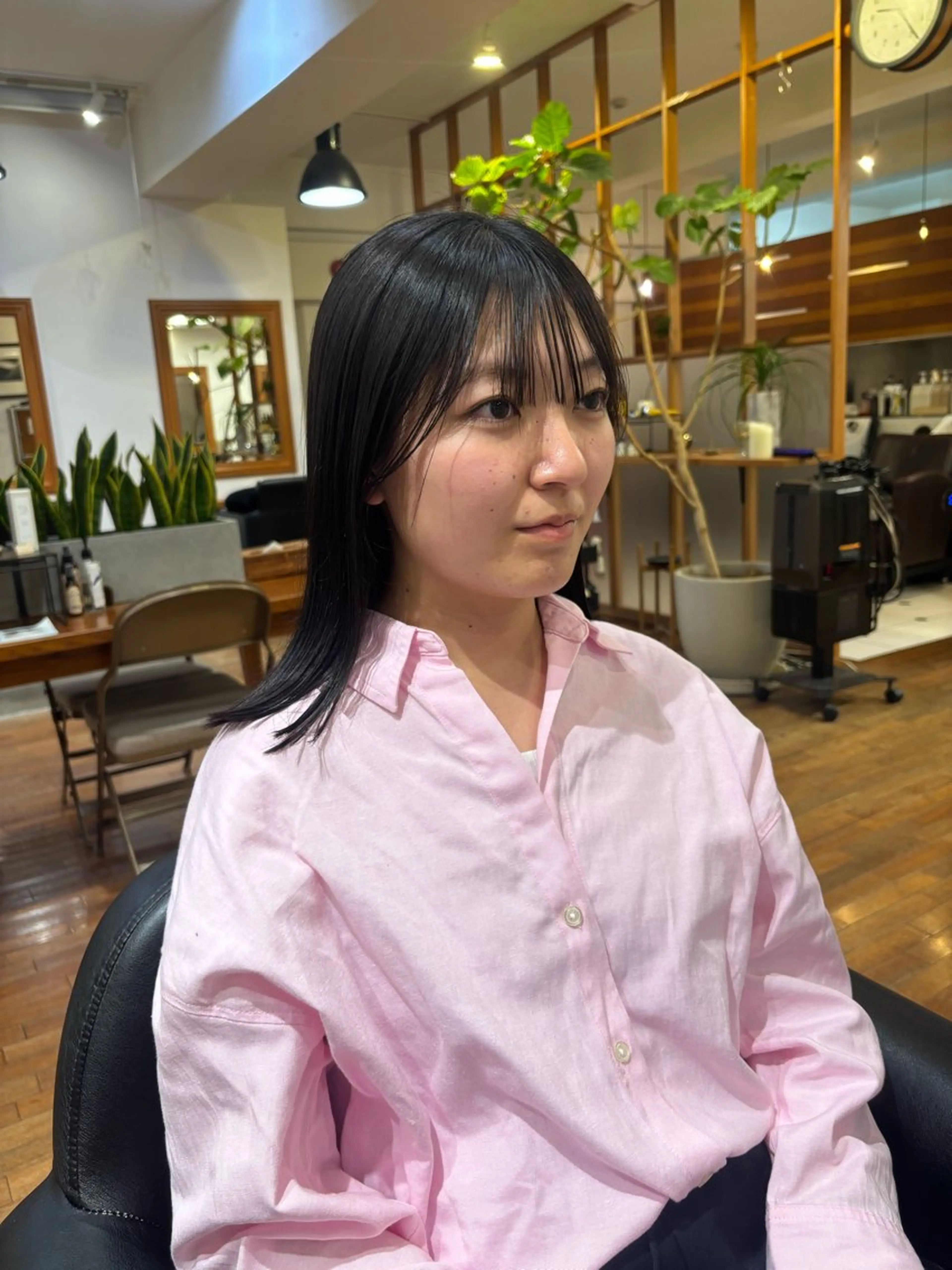 ミディアム 縮毛矯正 縮毛矯正 洋平／ボブカット🆗 25日募集してますのヘアスタイル