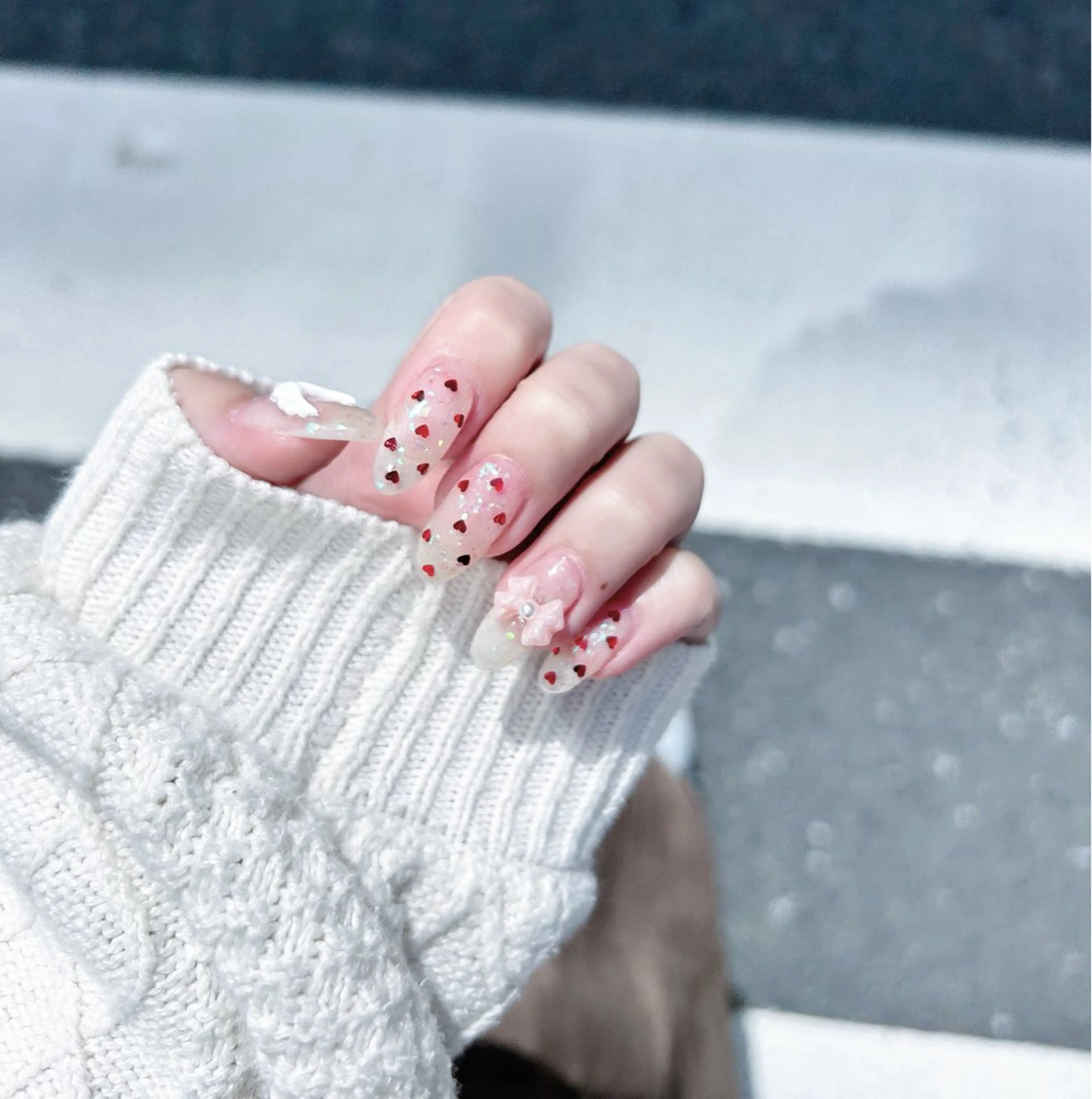 ネイル ハンドネイル ハンドケア Basic本厚木店 Mahiroᙏ̤̫͚のネイルデザイン