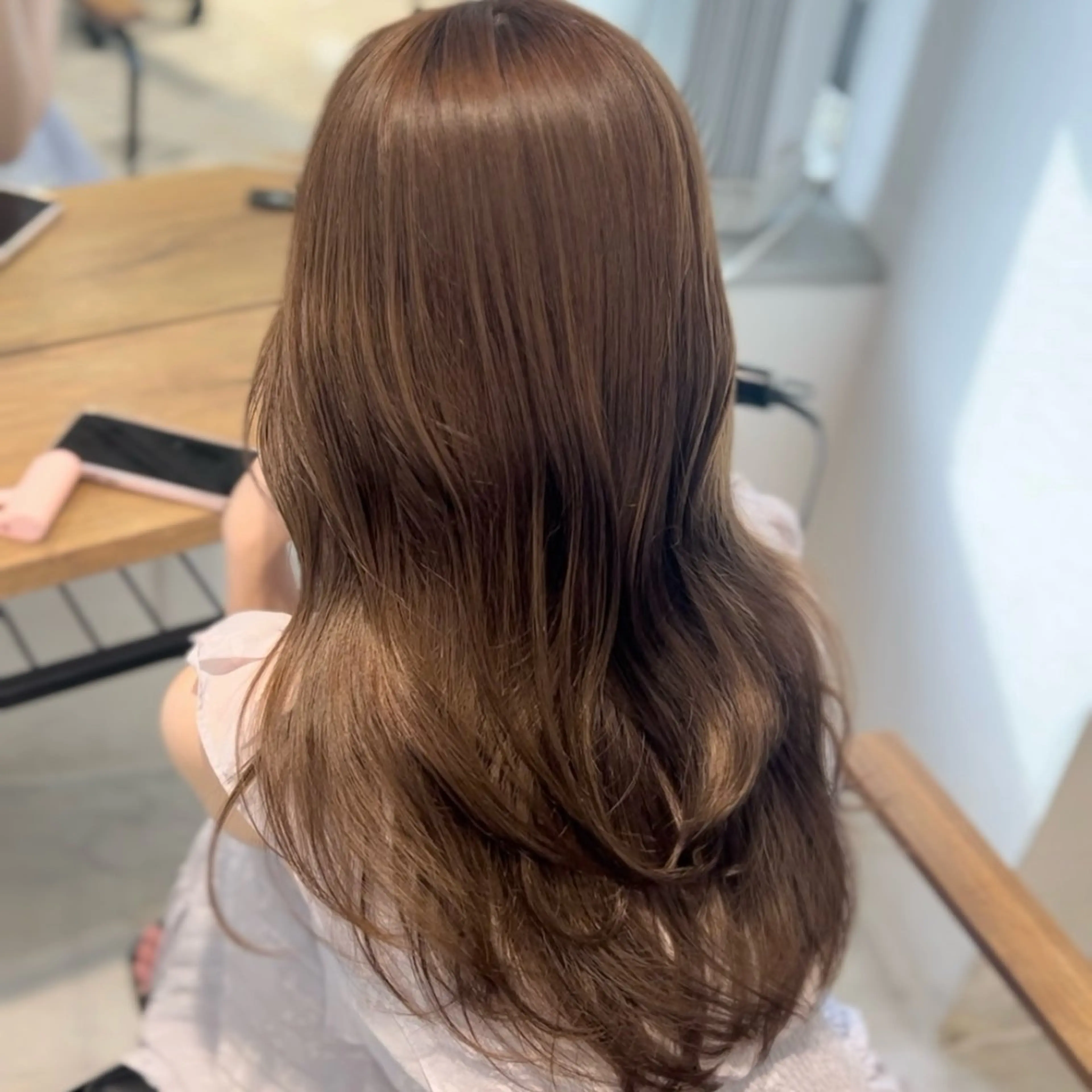 ロング カラー カット ヘアカラー トリートメント IVY所属・髪質改善/韓国ヘア 顔まわり特化yutoのヘアスタイル