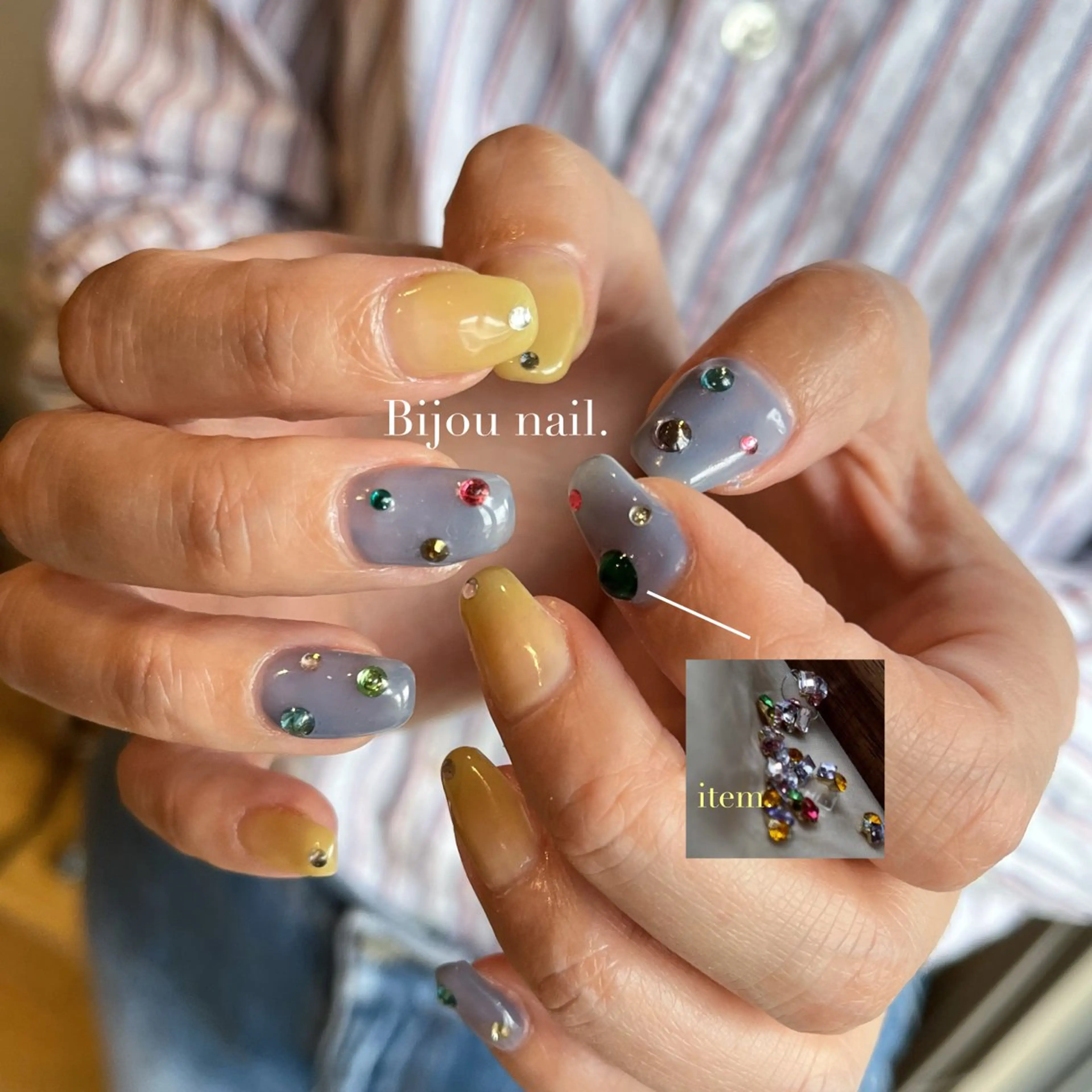 ネイル kurogi nanakaのネイルデザイン