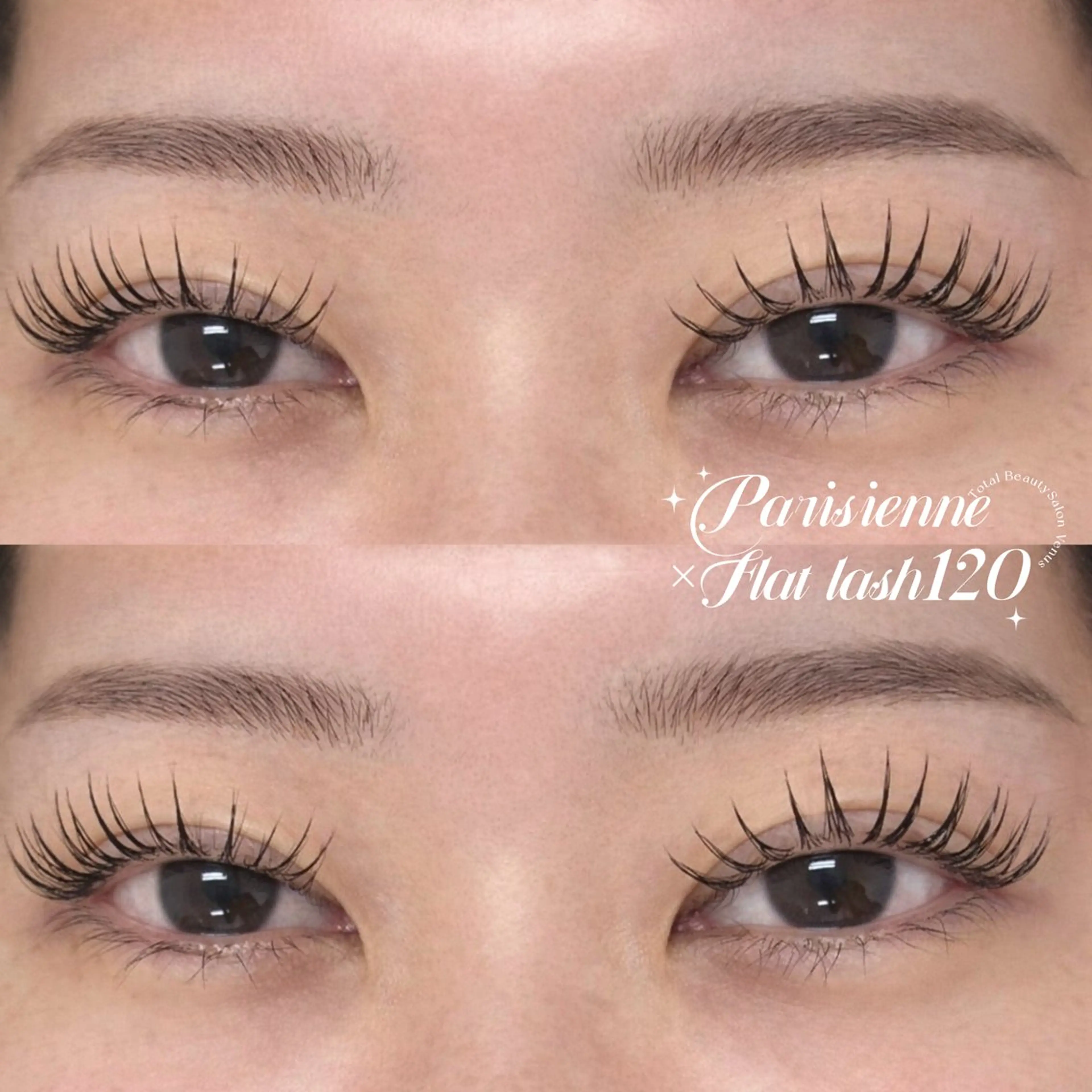 マツエク・マツパ フラットラッシュ パリジェンヌラッシュリフト Total Beauty Salon Venus所属・Venus Uのマツエク・マツパデザイン