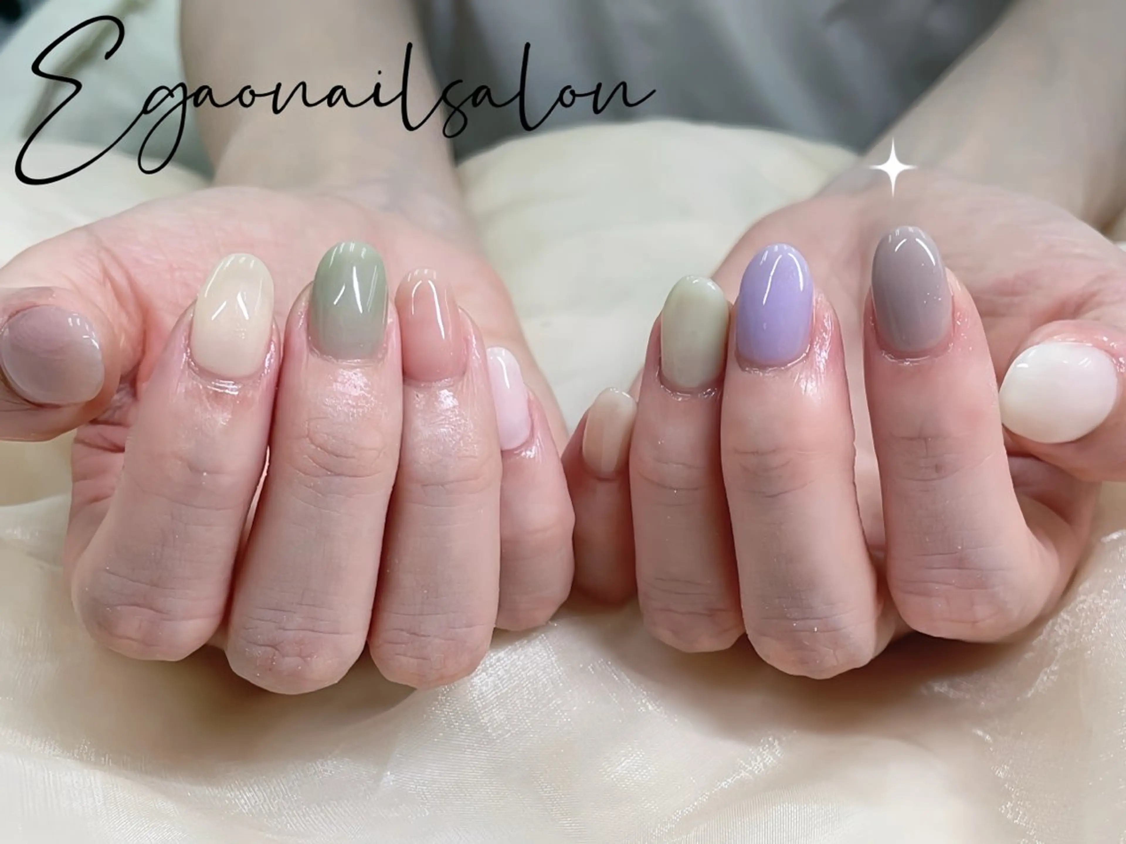 ネイル アートネイル フットネイル フレンチネイル ジェルネイル グラデーション ハンドネイル Egao Nail Salonのネイルデザイン