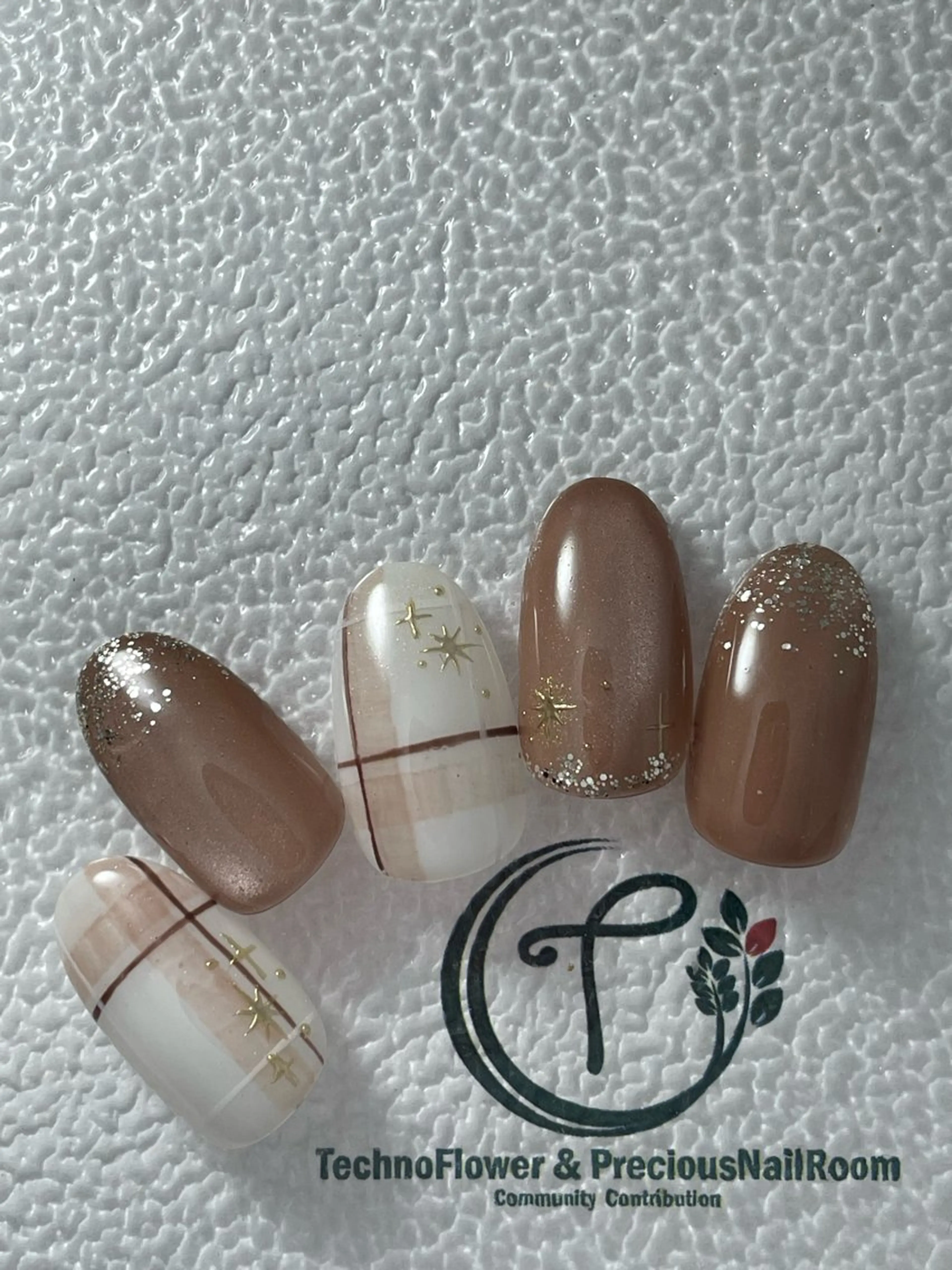 ネイル フラワーネイル precious nail room所属・precious nail  roomのネイルデザイン
