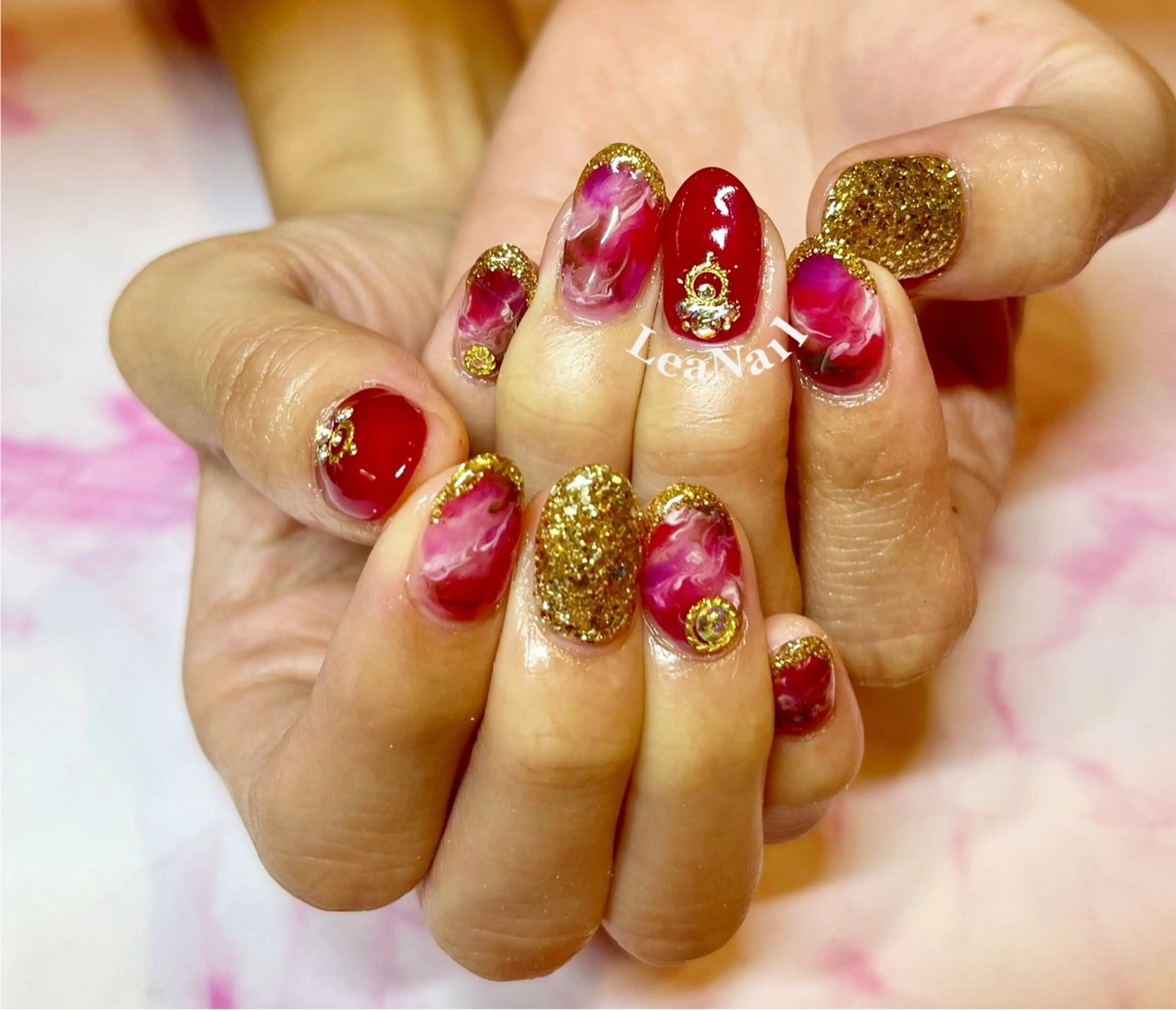 ネイル ハンドネイル Lea Nailのネイルデザイン