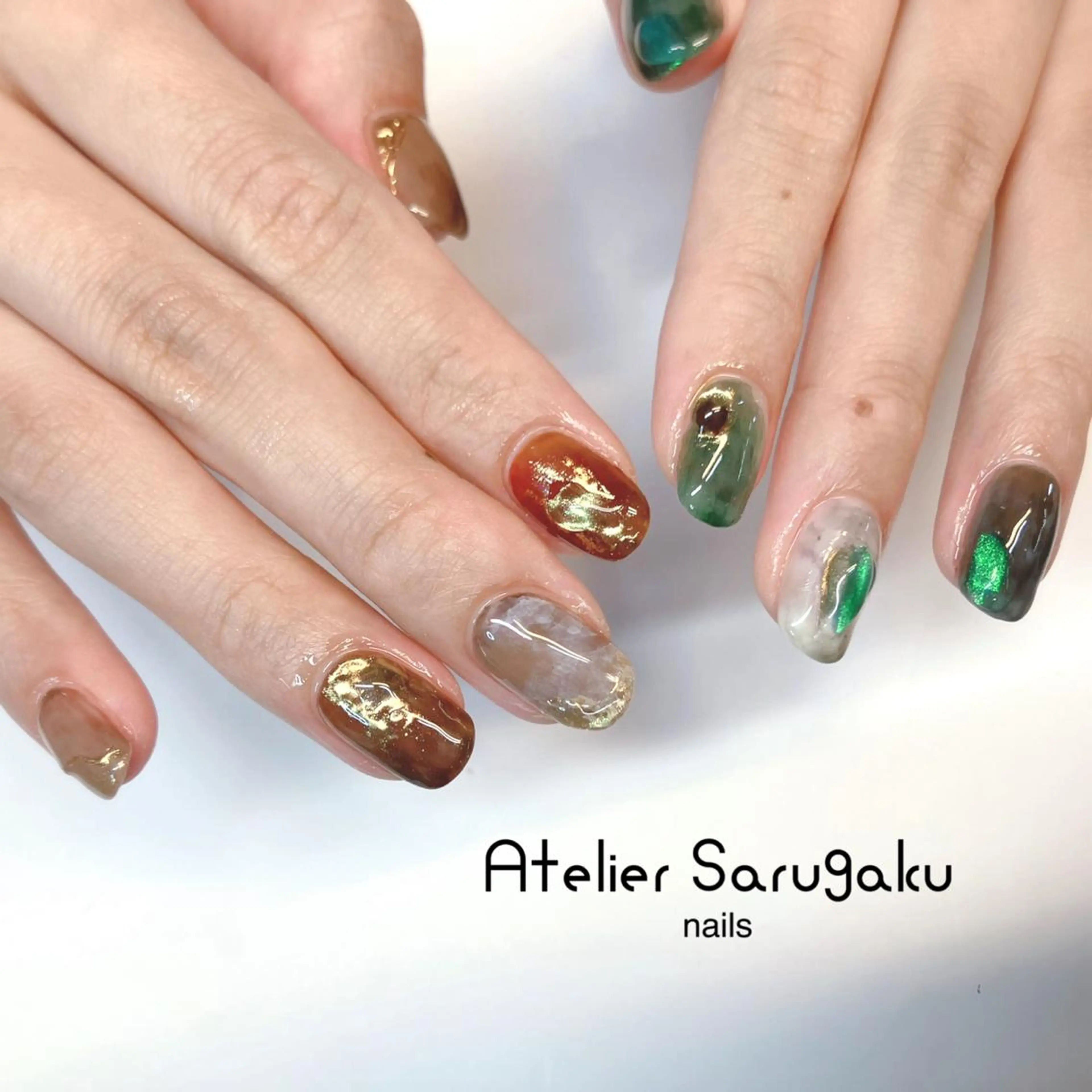 ミディアムニュアンスデザイン（オフあり）の写真