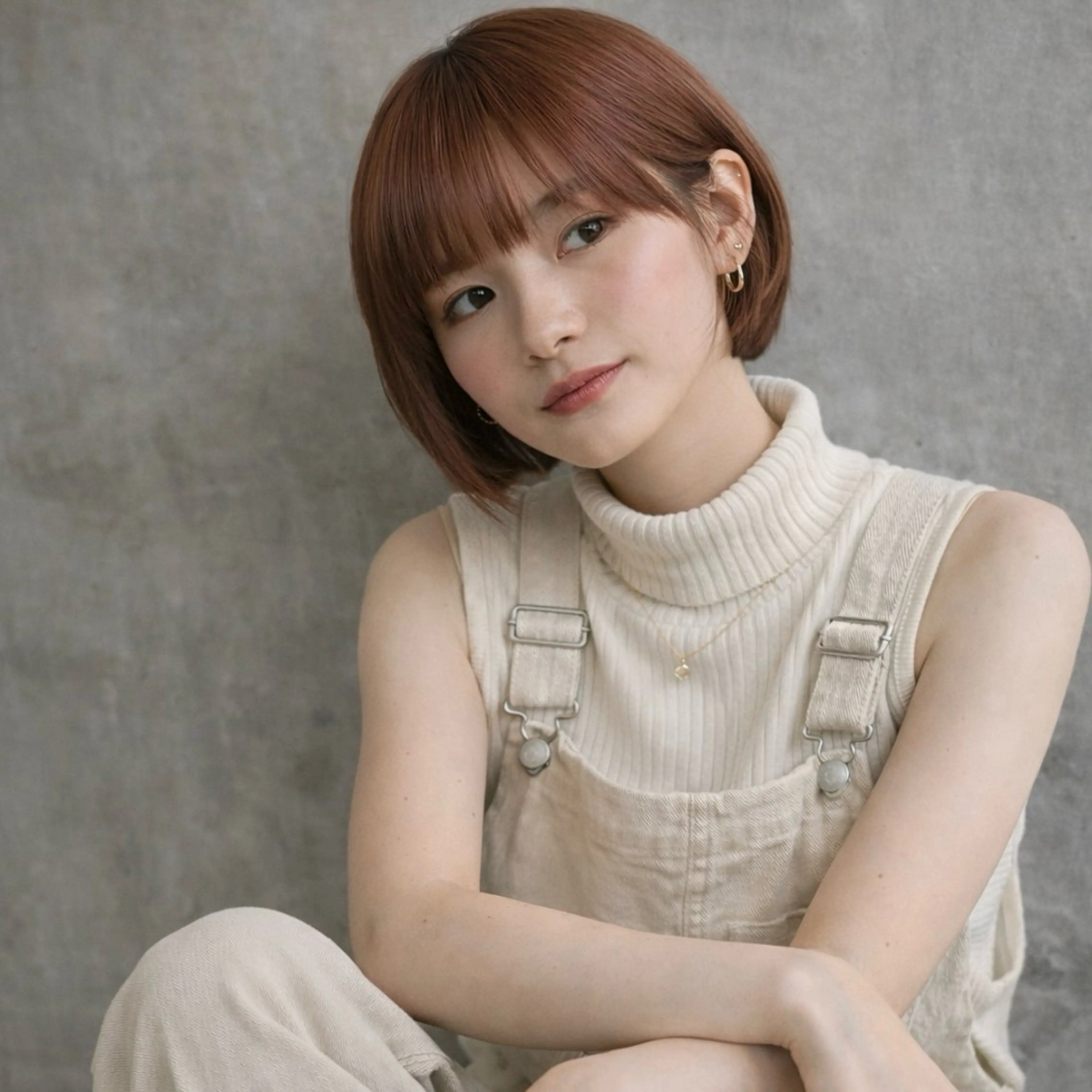 ショート カラー カット 一ノ瀬 暁のヘアスタイル