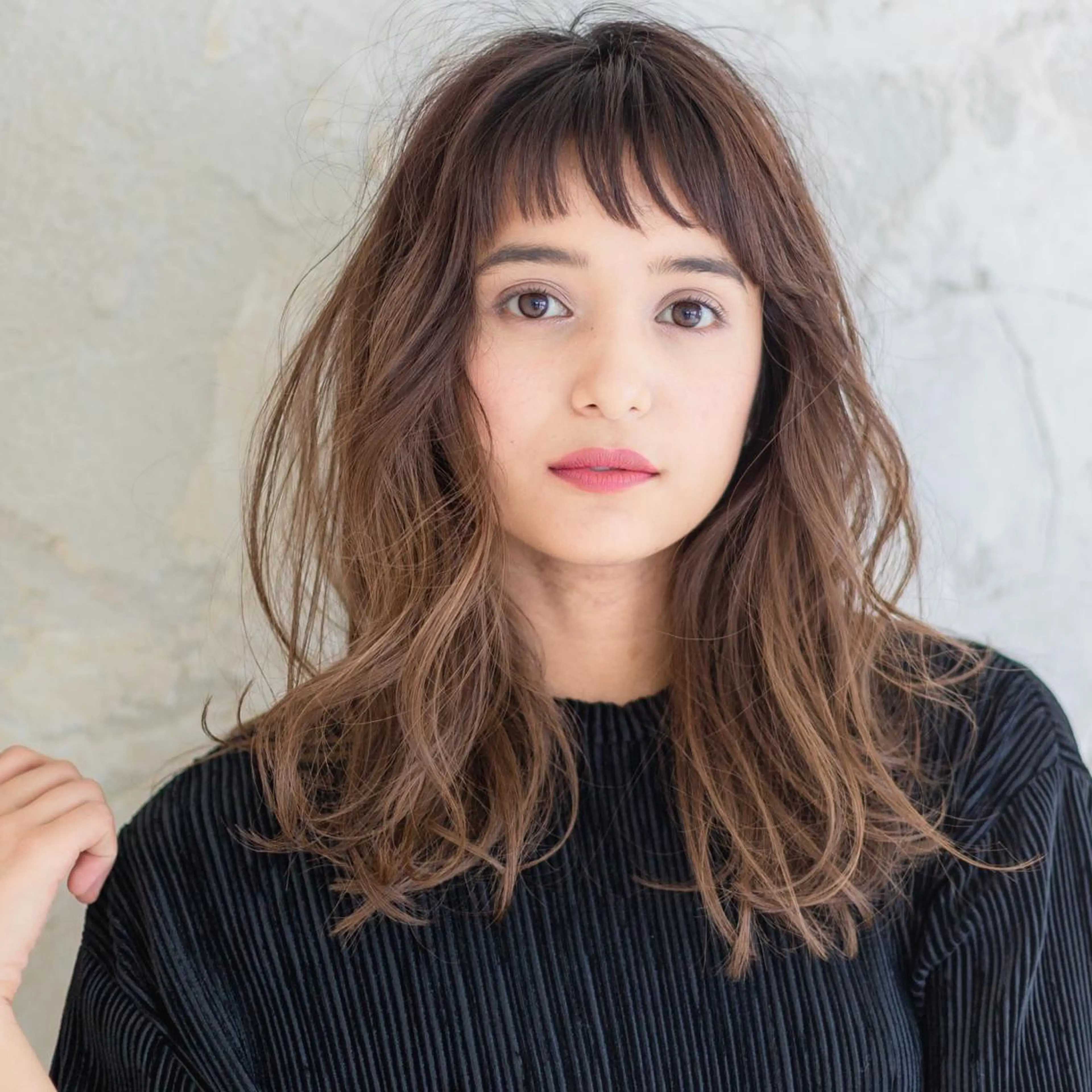 ロング カラー 【デザイナー】田中 美生のヘアスタイル