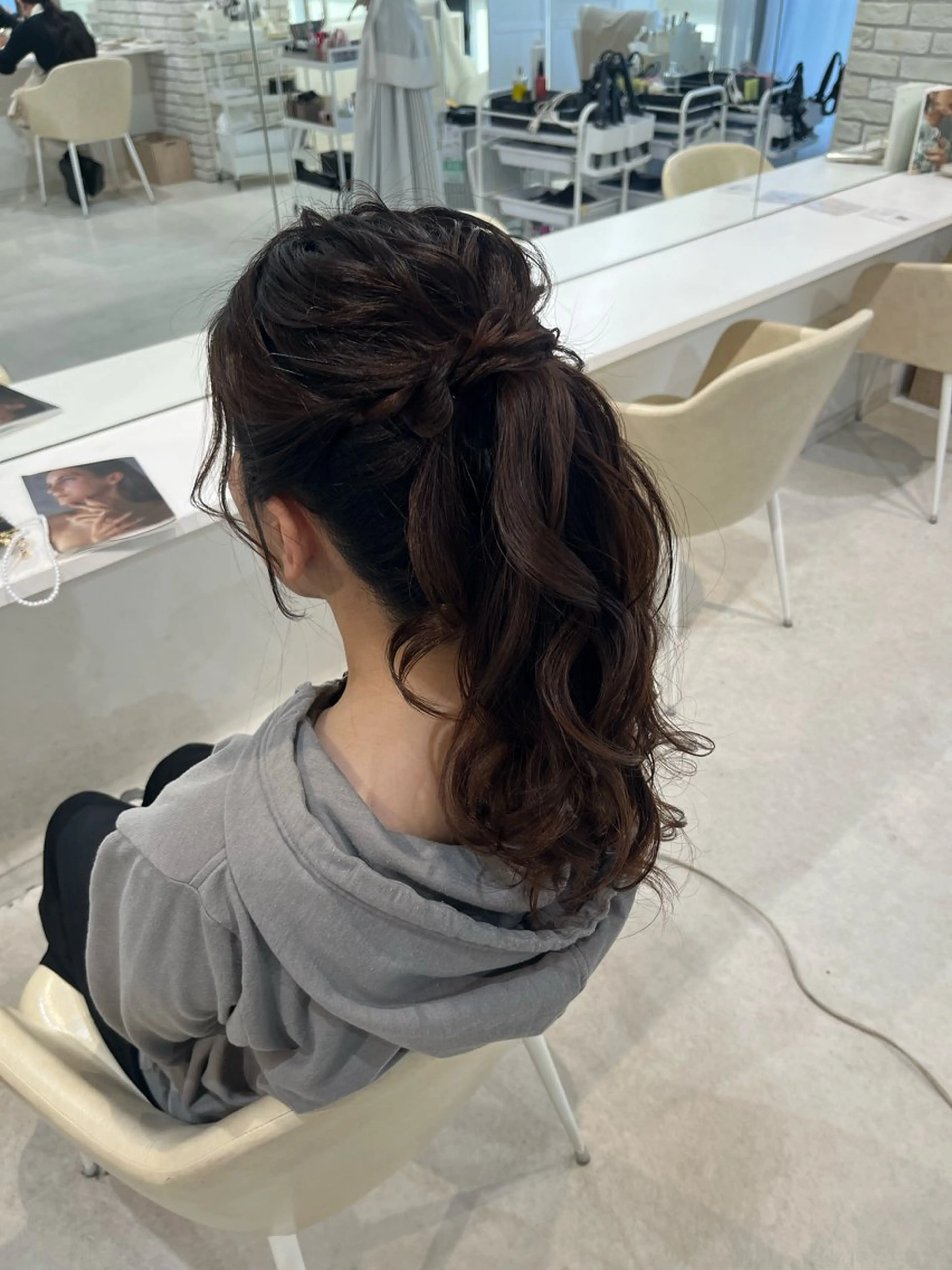 ロング Dityca tia所属・さくら/ ヘアセット 無料モデル募集のヘアスタイル