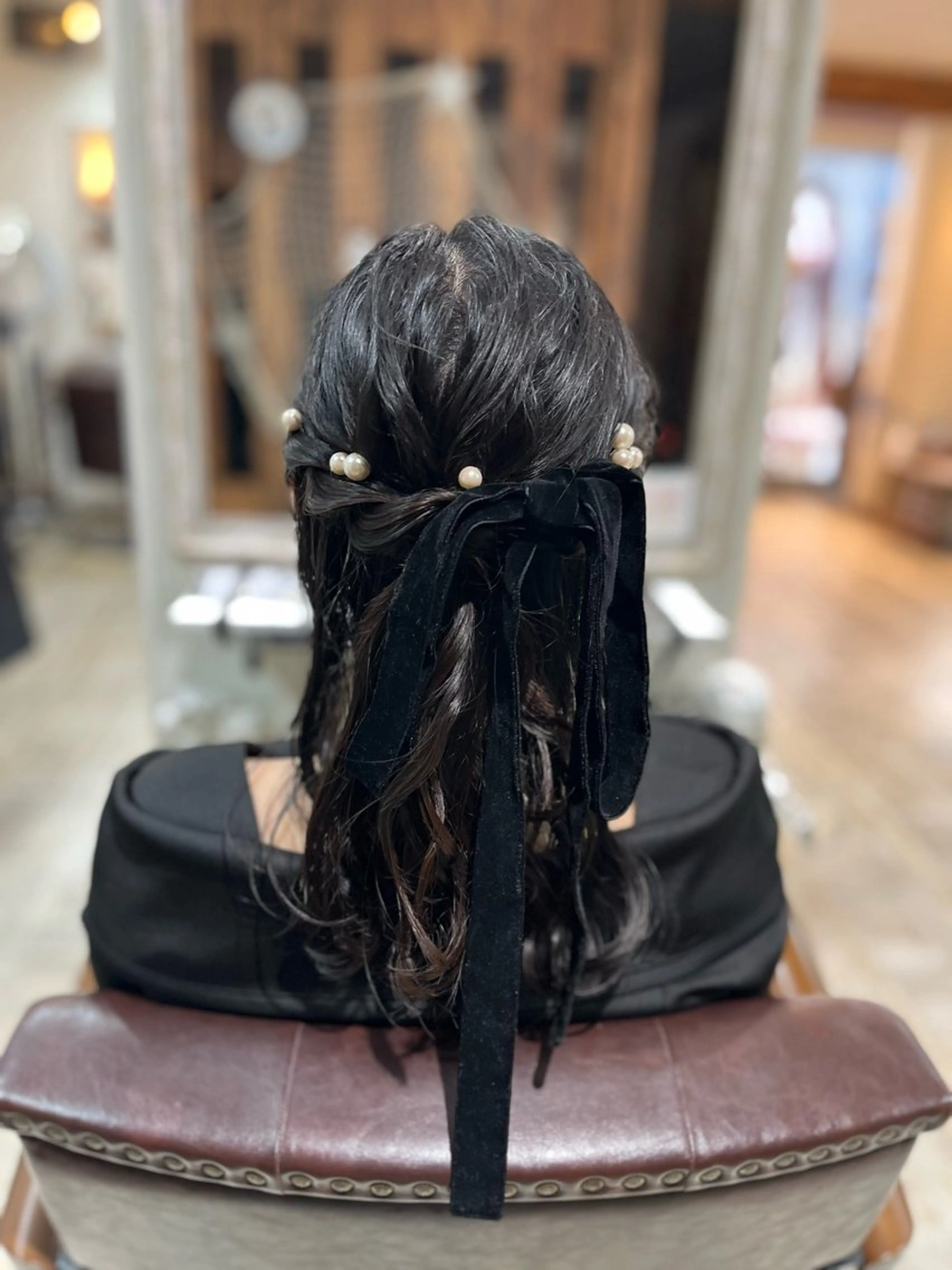 ヘアアレンジ ヘアセット キンサダ ワンリダ‪のヘアスタイル