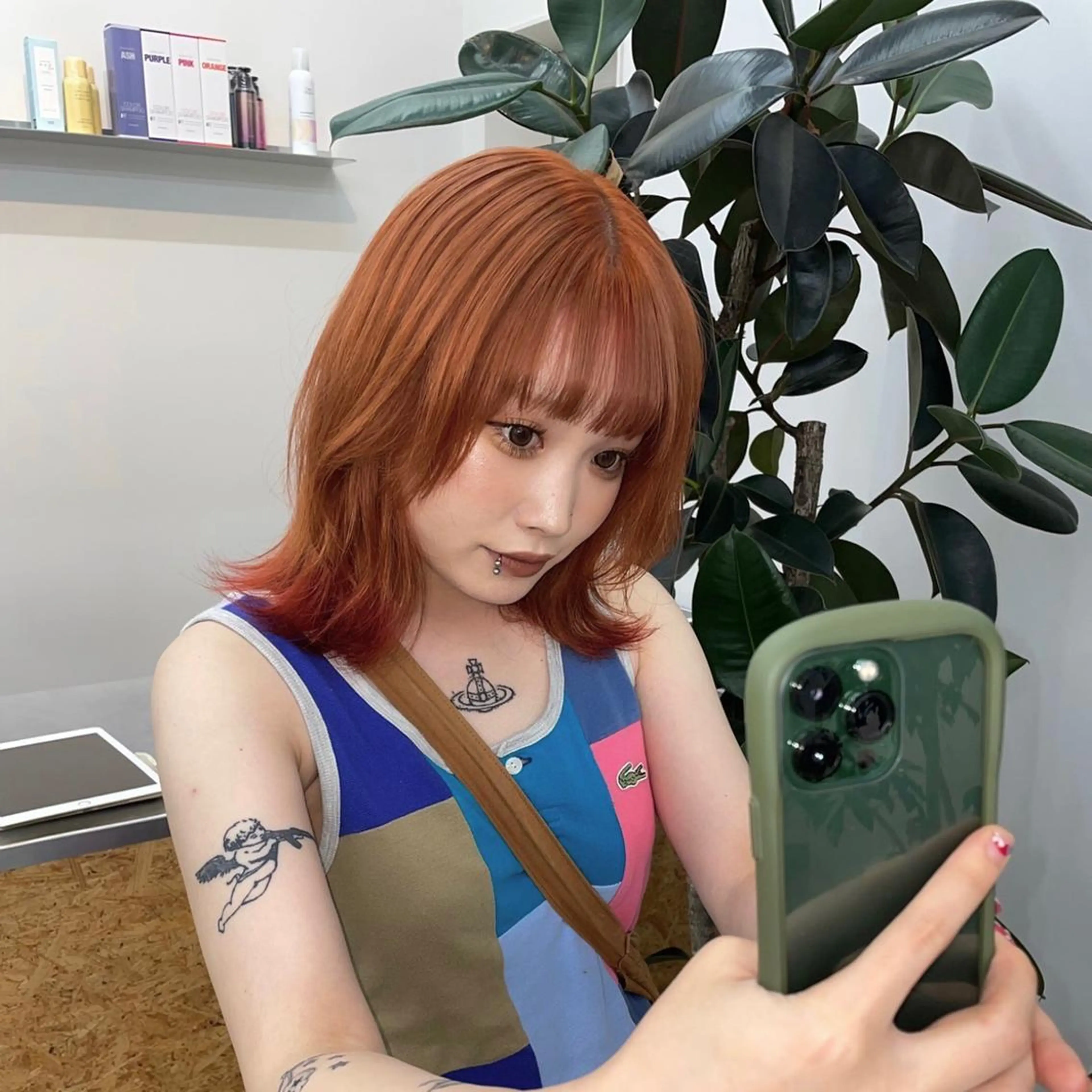 カラー ハイトーンカラー/ miyuuのヘアスタイル