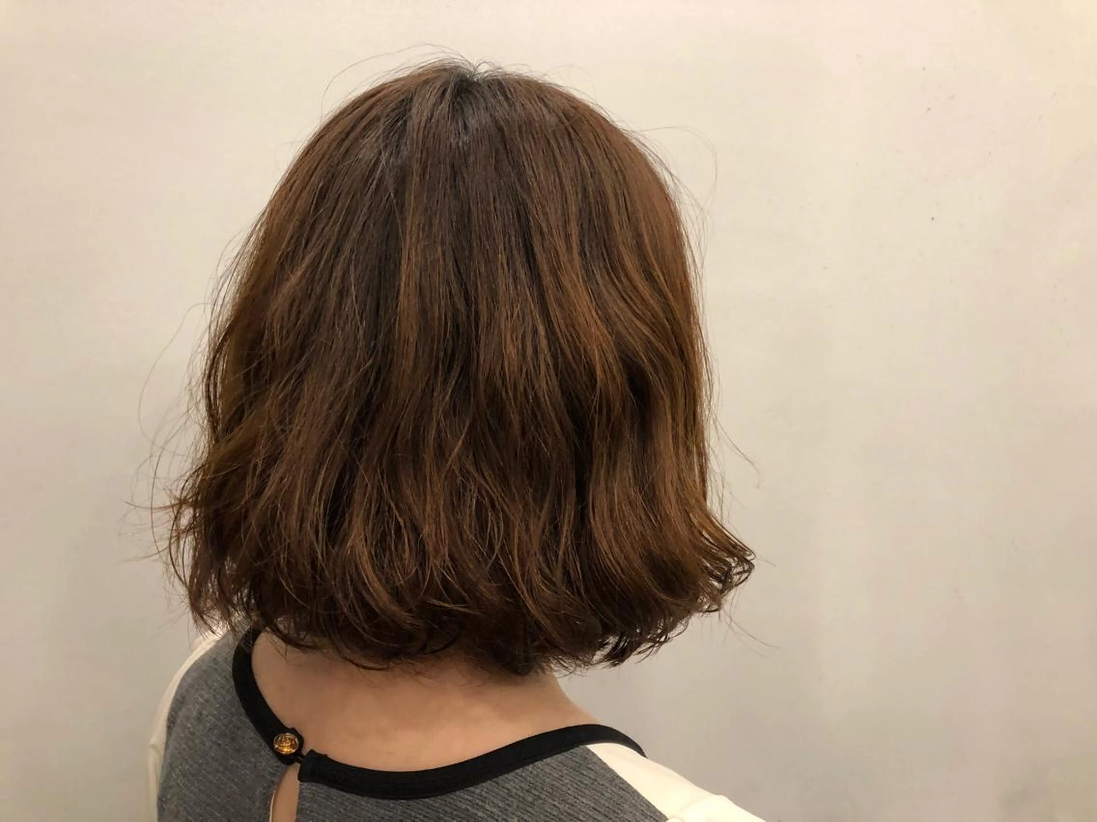 ミディアム パーマ ミディアムパーマ Strawberry所属・原田 志保のヘアスタイル