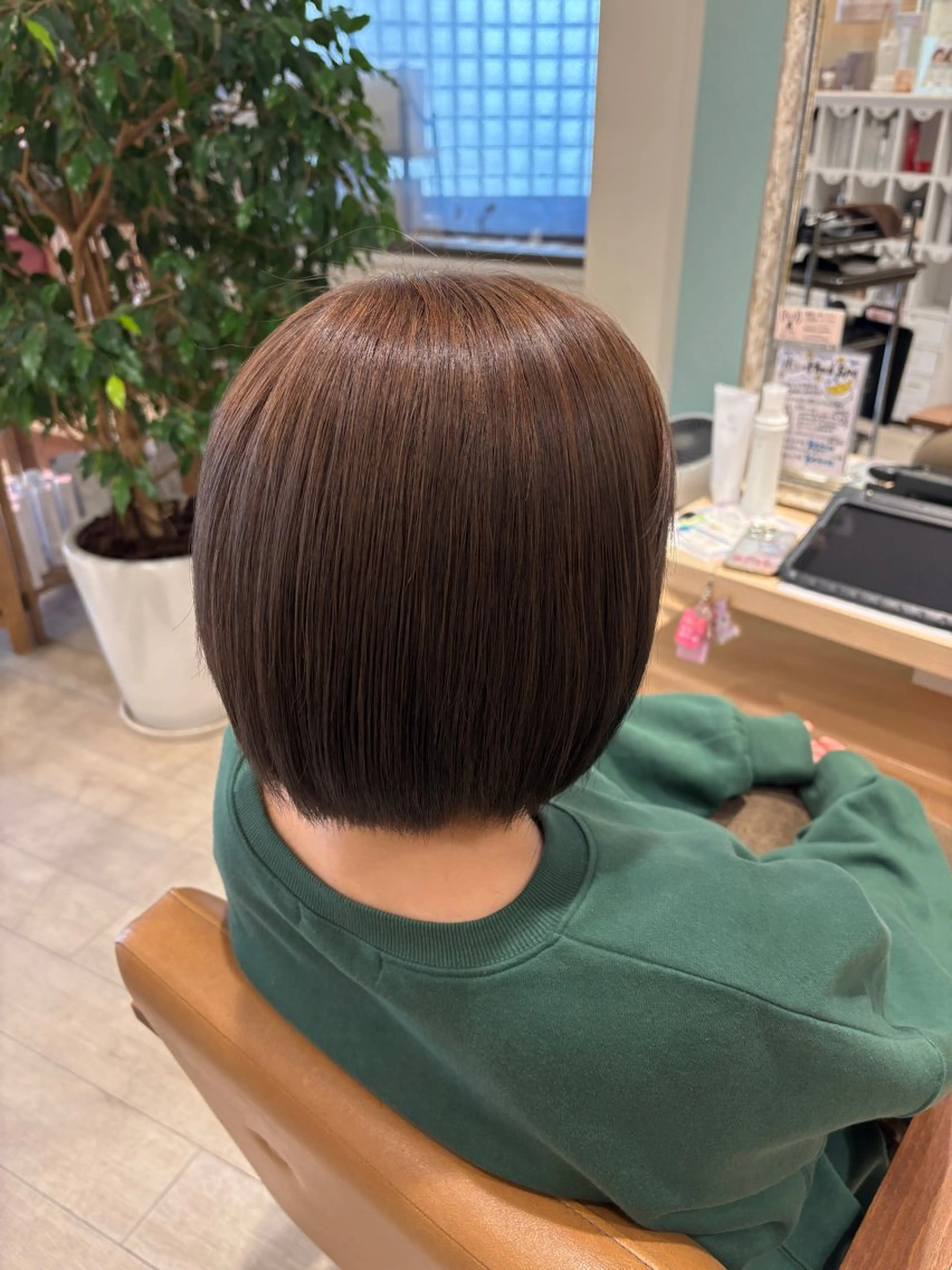 ミディアム カラー カット ヘアカラー 韓国ヘア🧸髪質改善 🧸きくちみさきのヘアスタイル