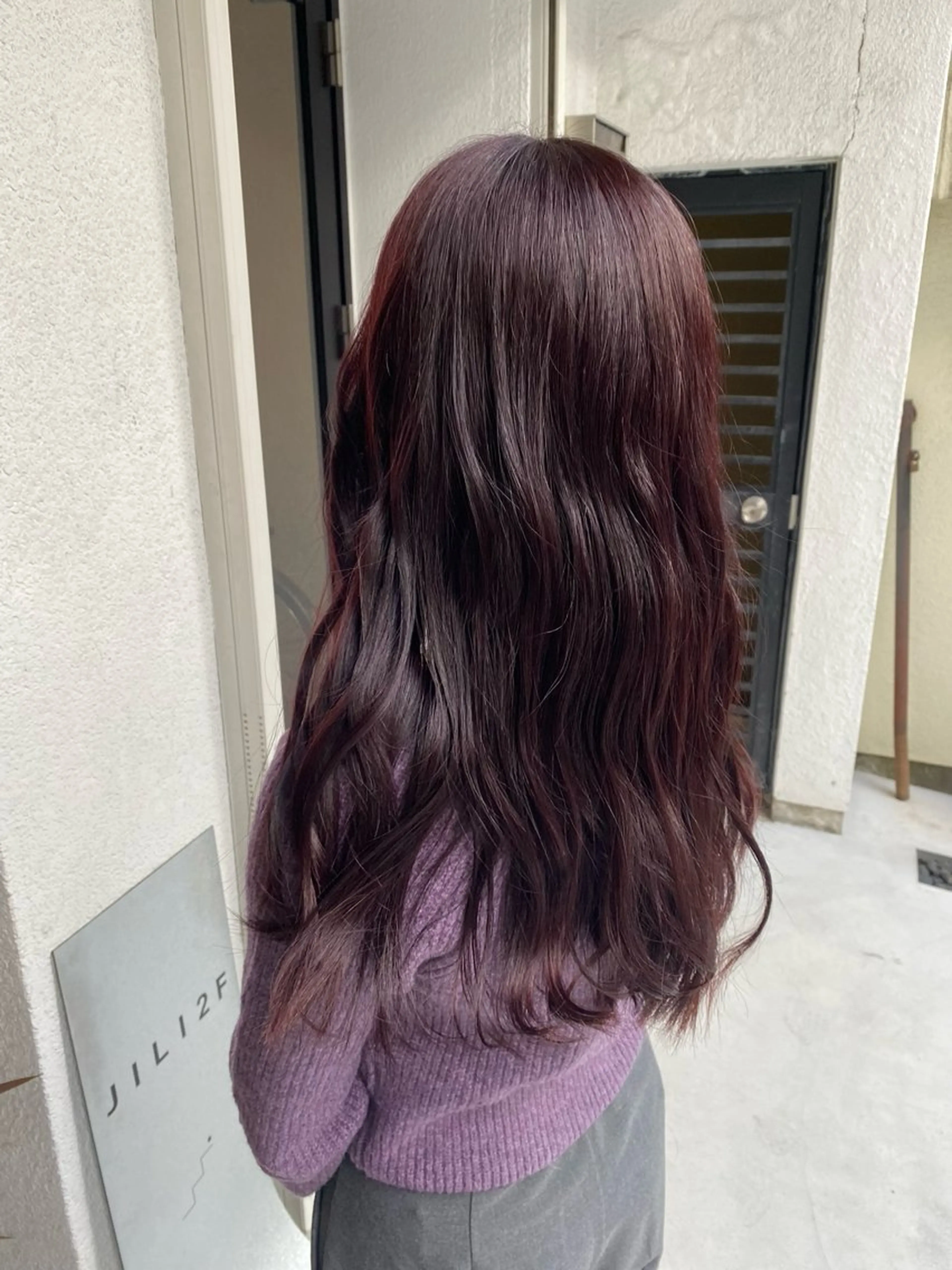 カラー ササノ セナのヘアスタイル