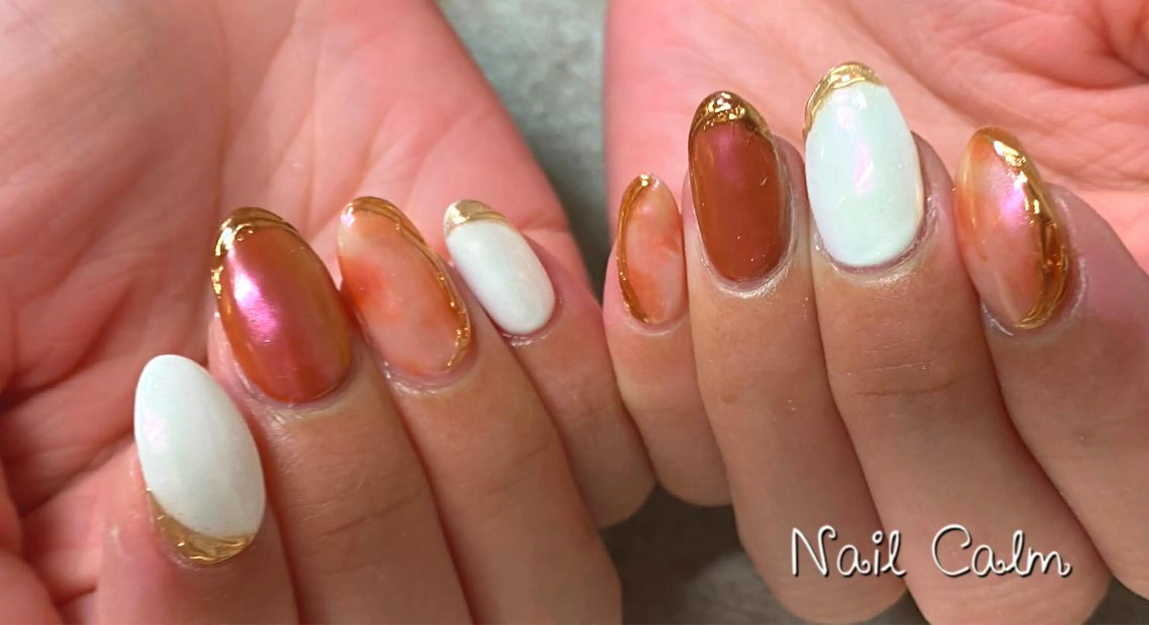 ネイル アートネイル ハンドネイル Nail Calm所属・プライベートサロン Calmのネイルデザイン