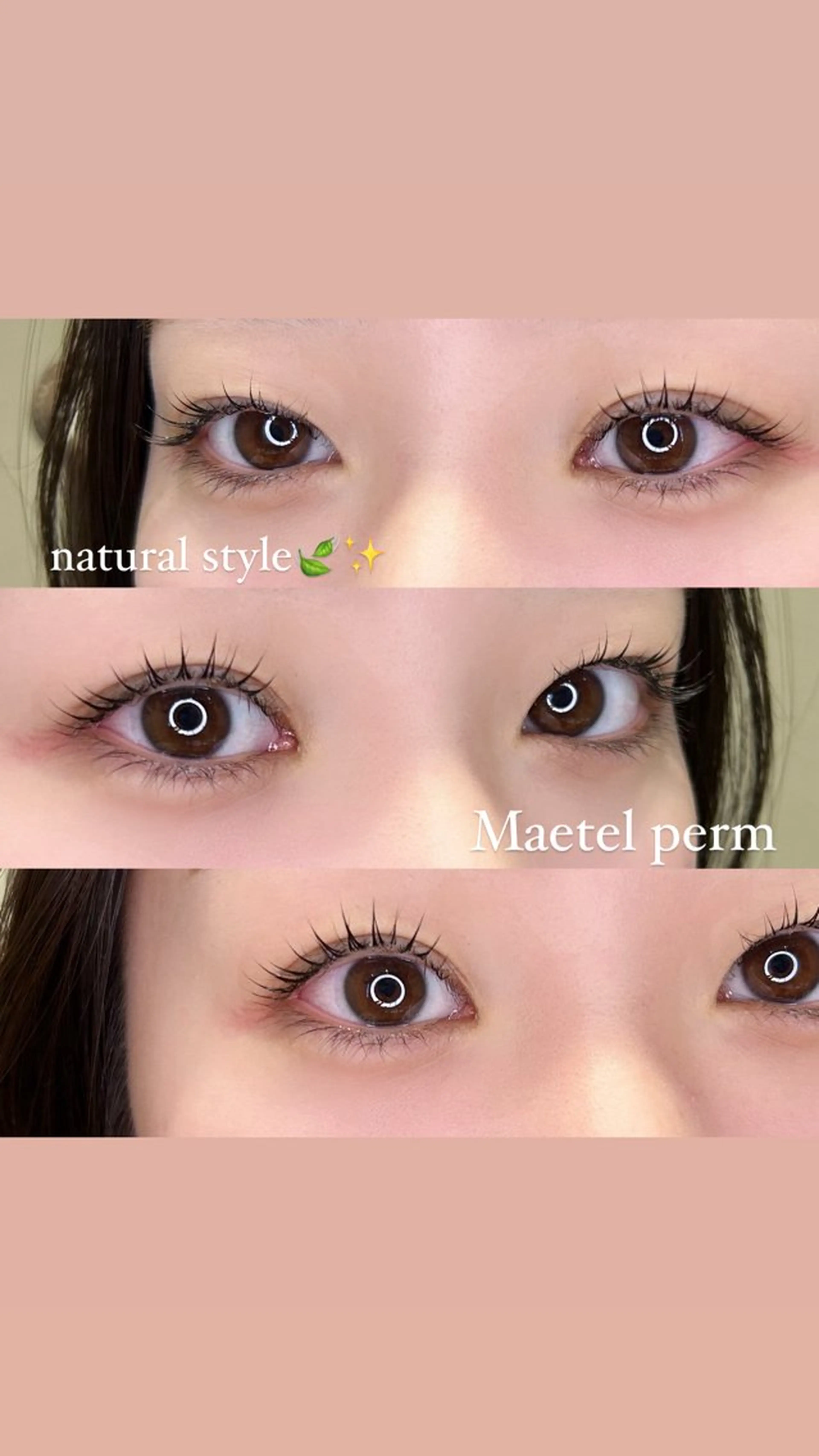 マツエク・マツパ マツパ 森川 紋茄のマツエク・マツパデザイン