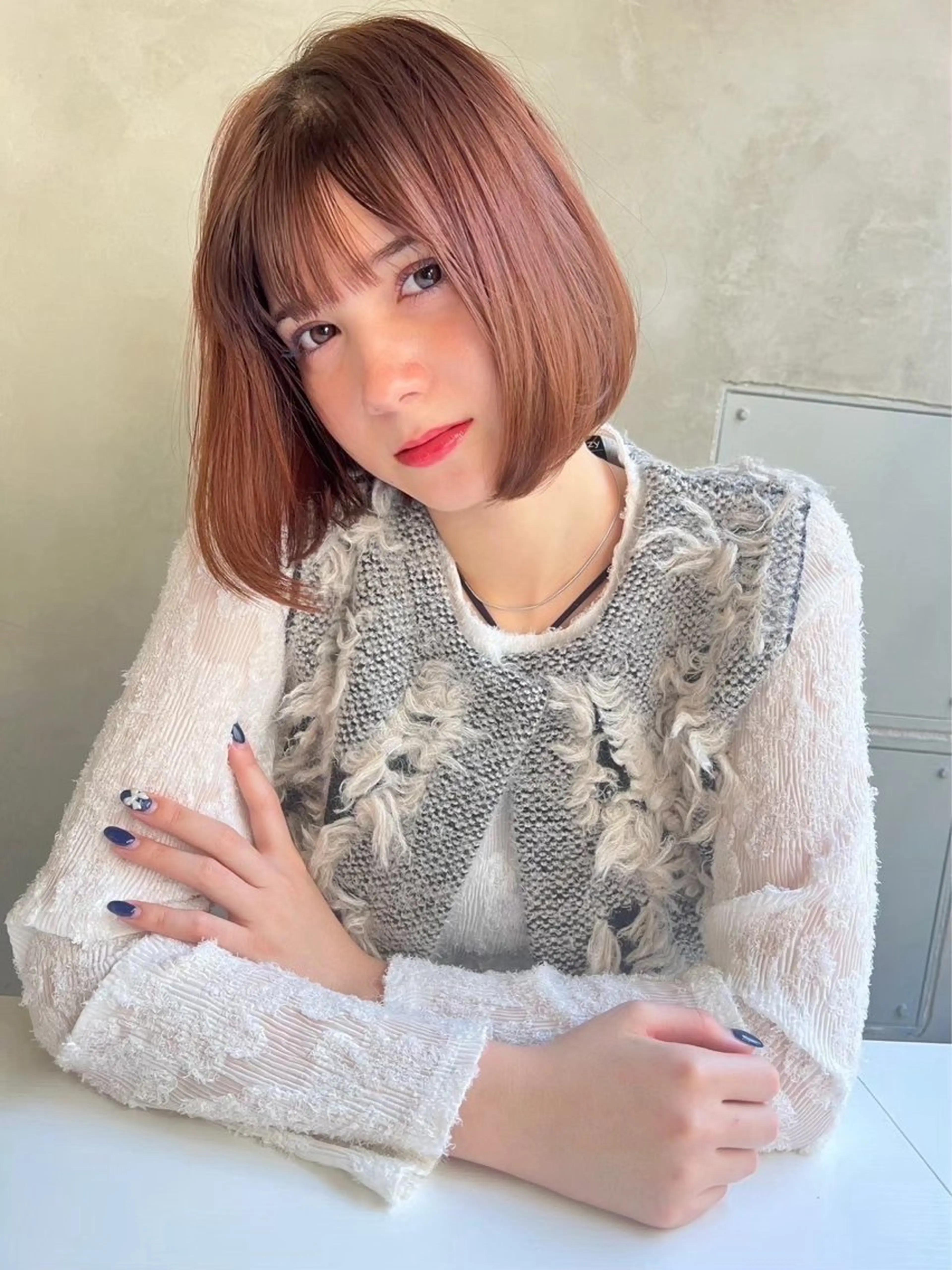 『🍓ྀིブリーチ無し🆖』🎀ིྀダブルカラー＋5steptreatment🎀ིྀの写真