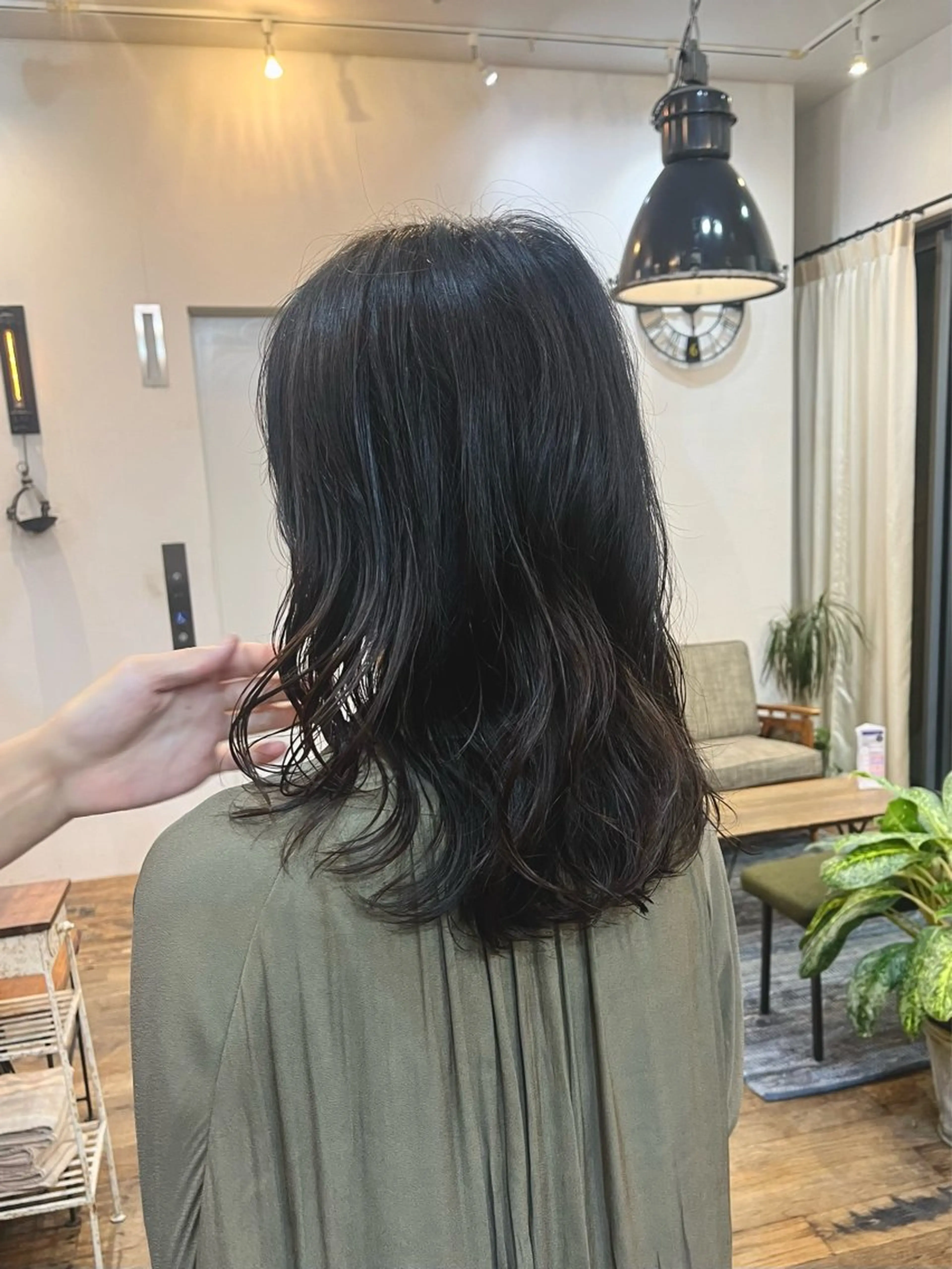 ミディアム パーマ ミディアムパーマ ニュアンスパーマ パーマ kahona/カラー /縮毛矯正/銀座のヘアスタイル