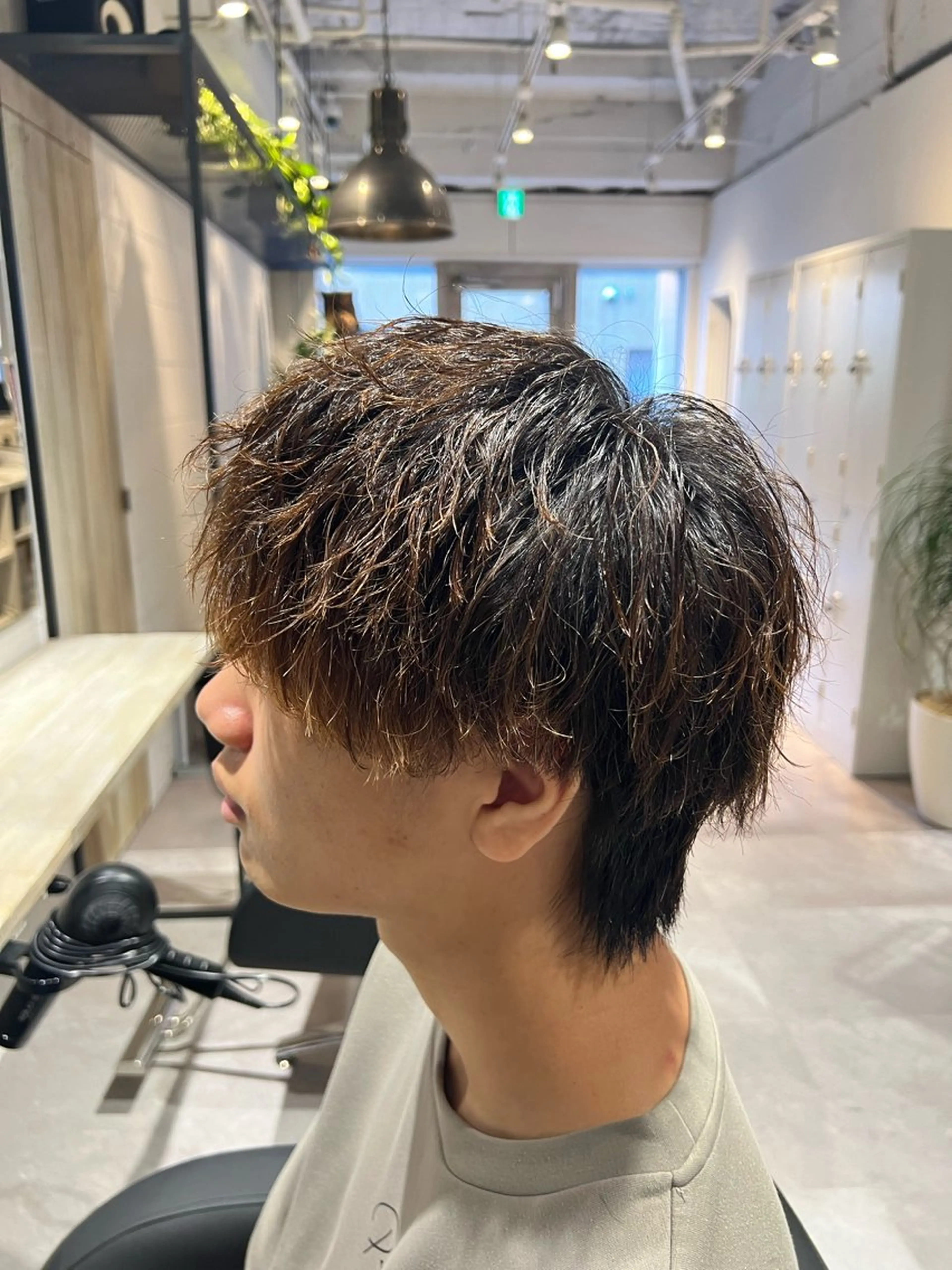 ショート パーマ メンズ 【パーマ満足度No. 1🥇】宮脇 大樹のヘアスタイル