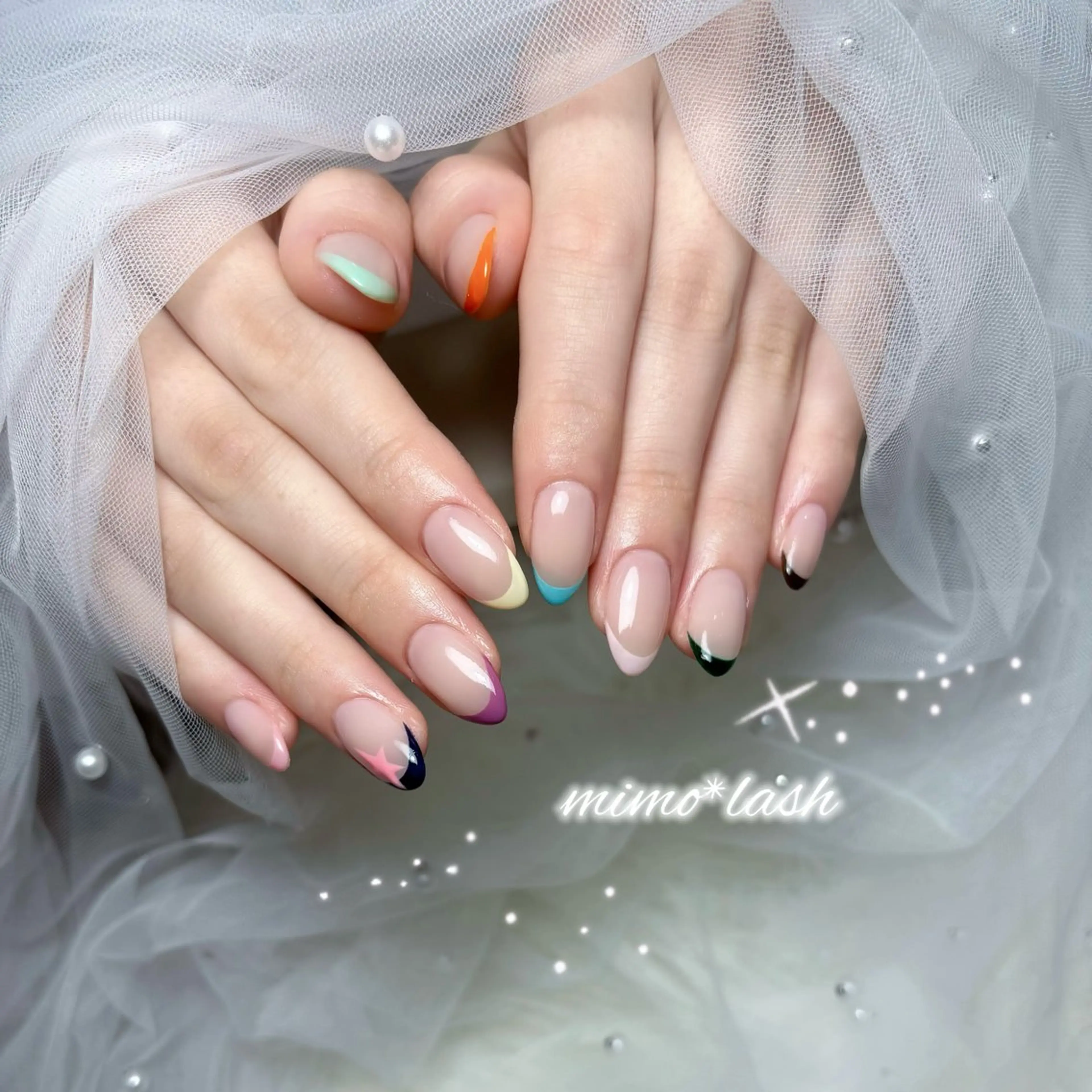 ネイル ハンドネイル mimo*lash阪本店所属・mimo*lash 🎀sakura🎀のマツエク・マツパデザイン