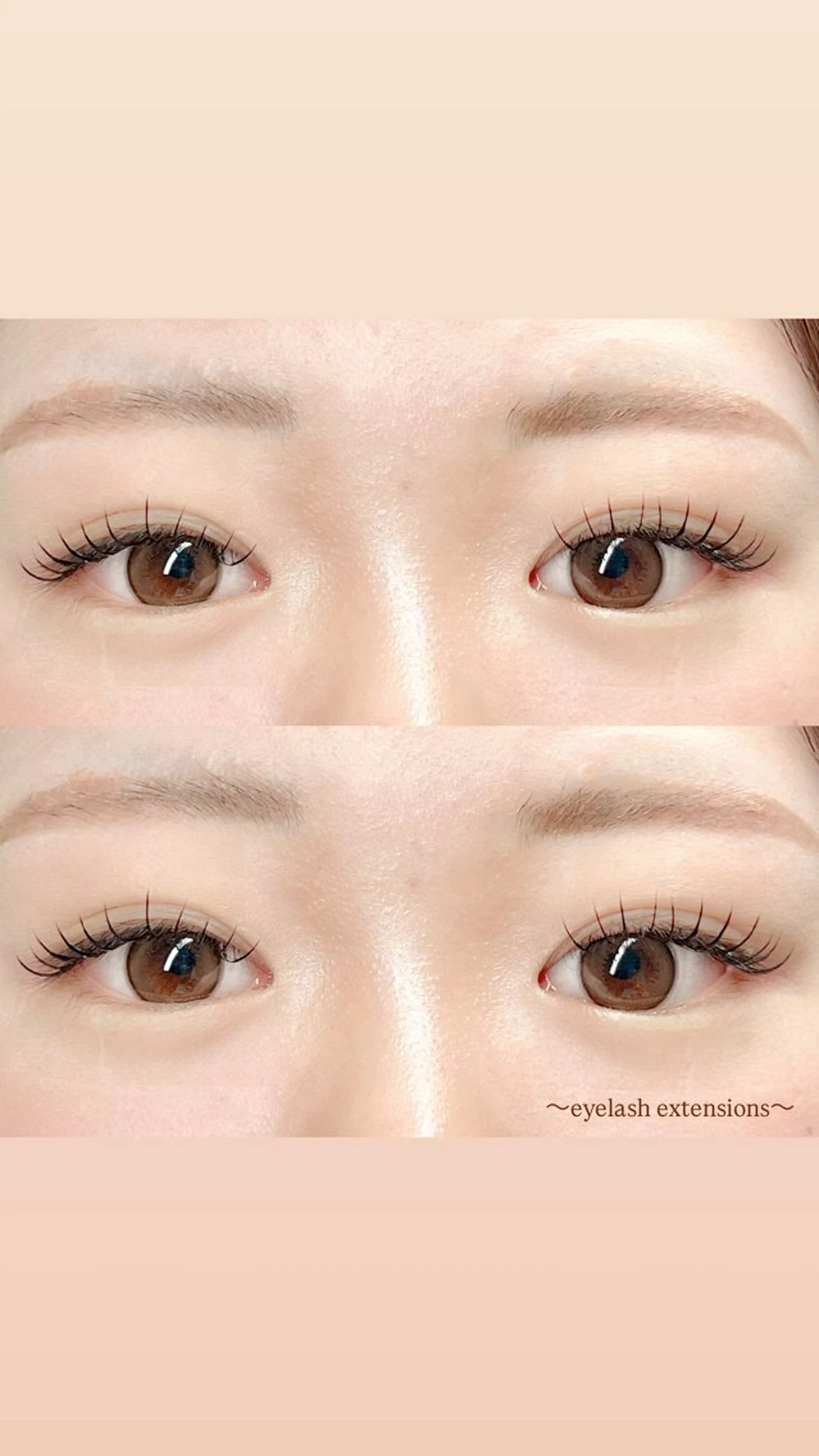 マツエク・マツパ キュート マツエク 田村 莉子のマツエク・マツパデザイン