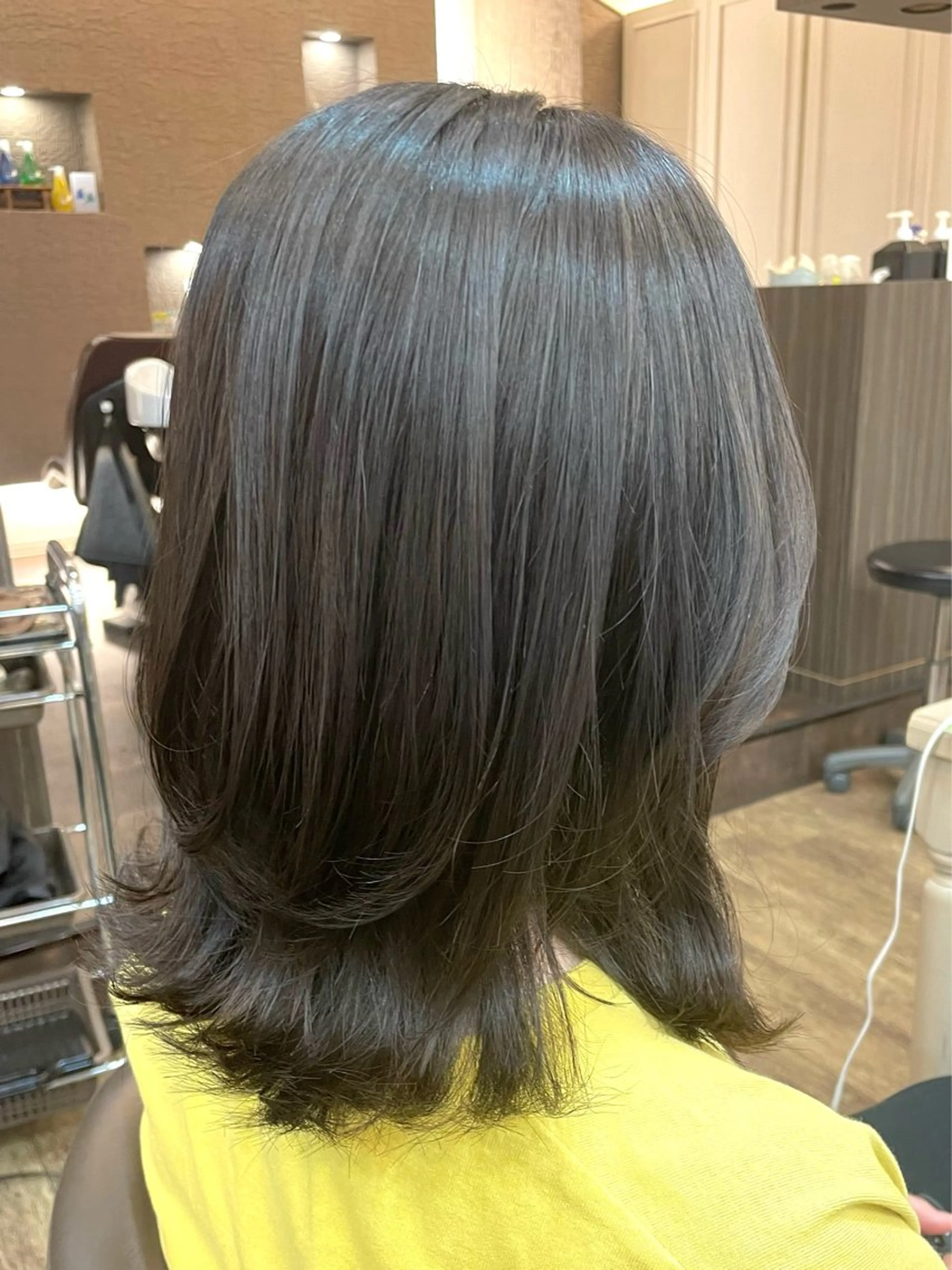 ミディアム カット トリートメント メンズパーマ🌀/ 中村郁未のヘアスタイル