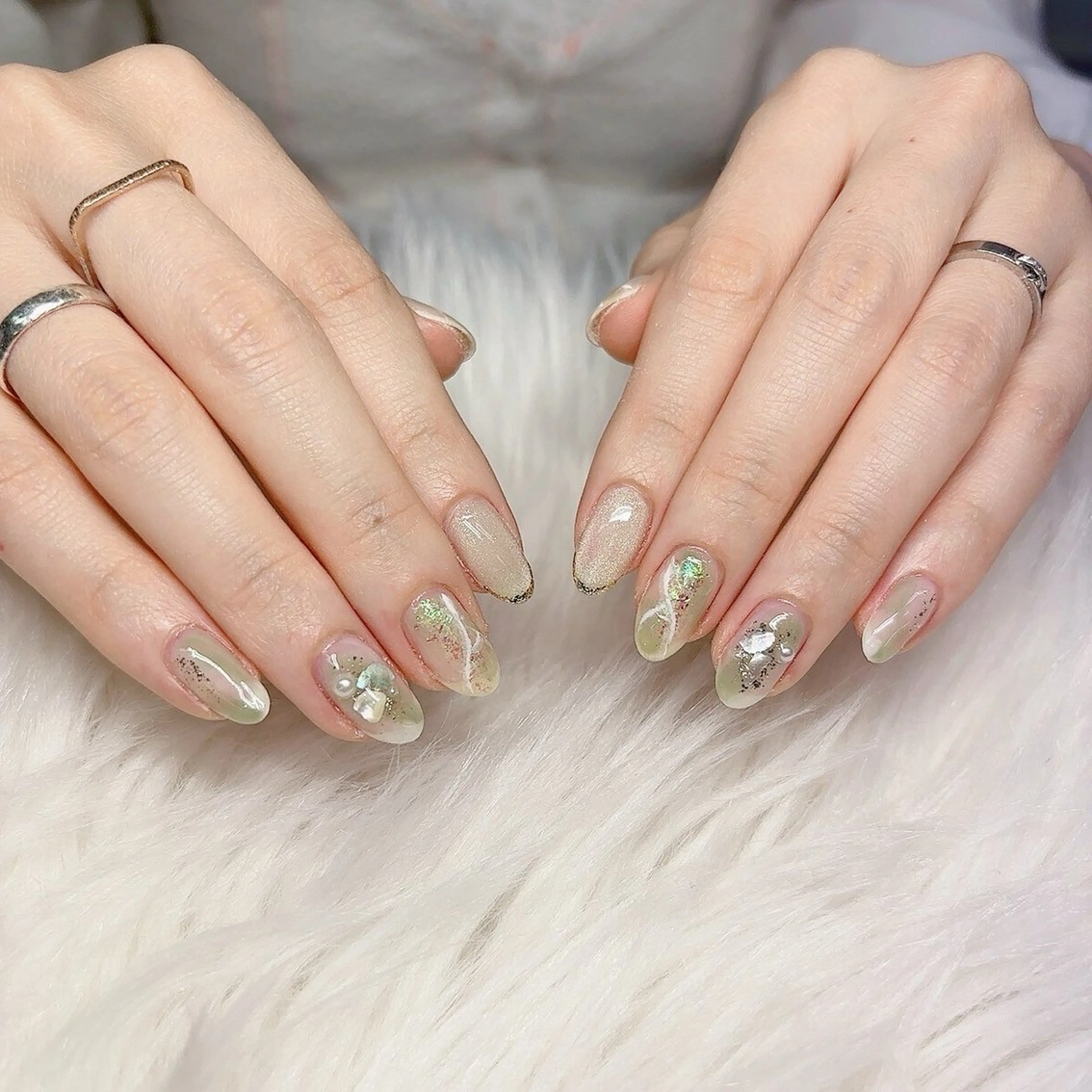 ネイル ニュアンスネイル ポッコネイル所属・ポッコネイル MISAKIのネイルデザイン