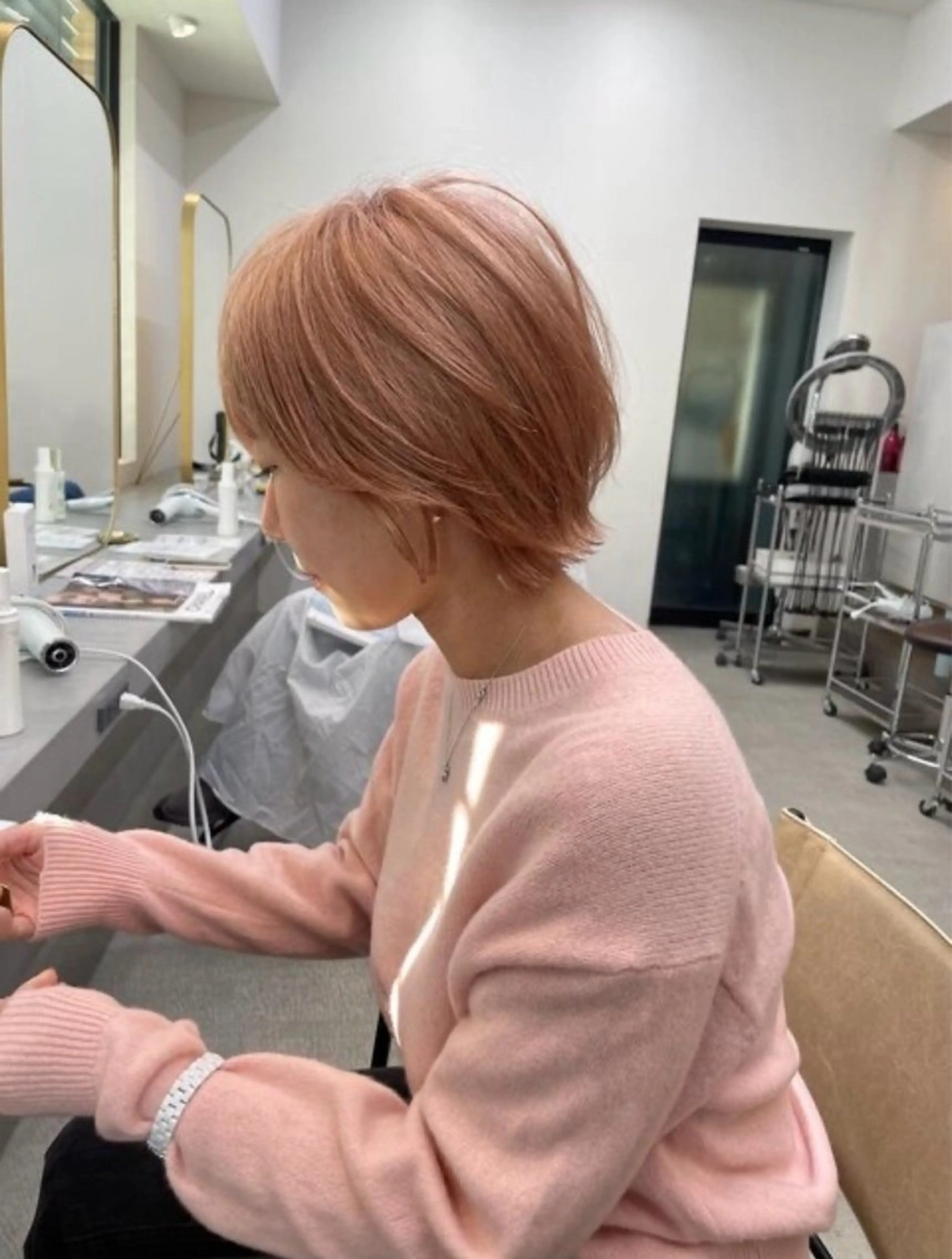 ショート カラー runa|color 🩰straightのヘアスタイル