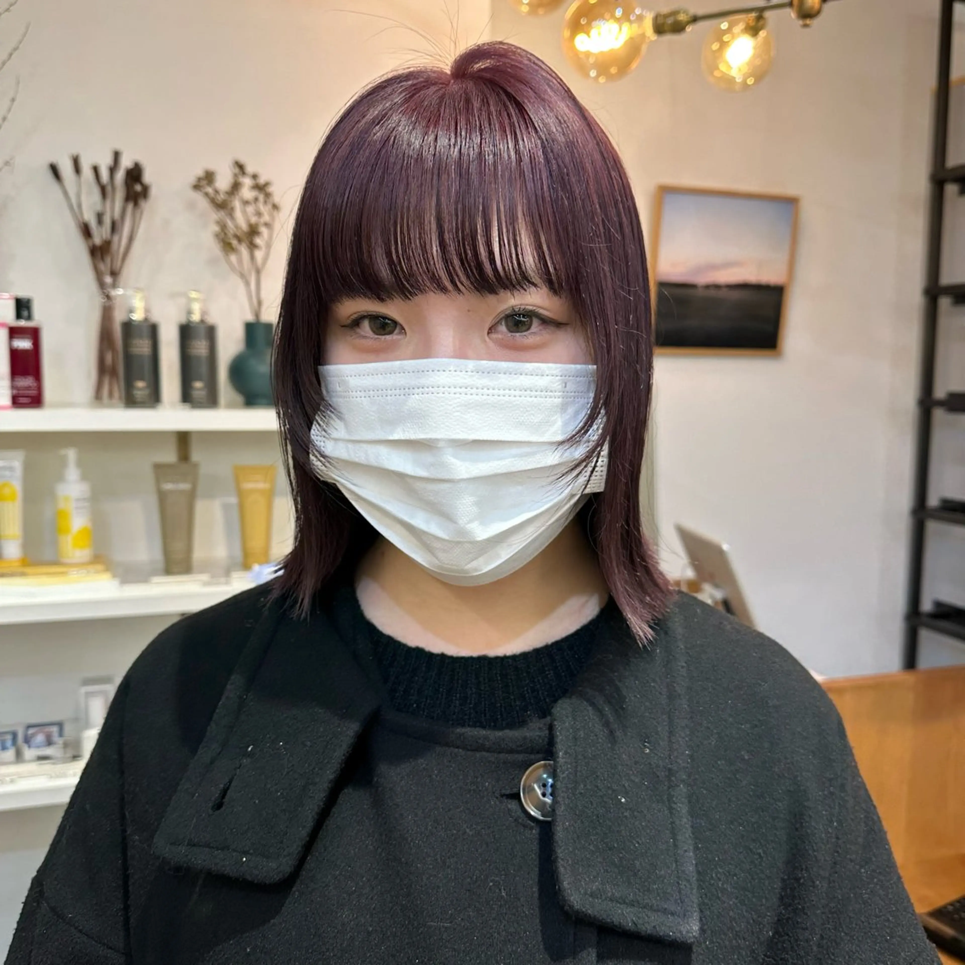 ミディアム カラー ブリーチ OLSEN D.B.A BALLOON HAIR所属・さとう あやかのヘアスタイル