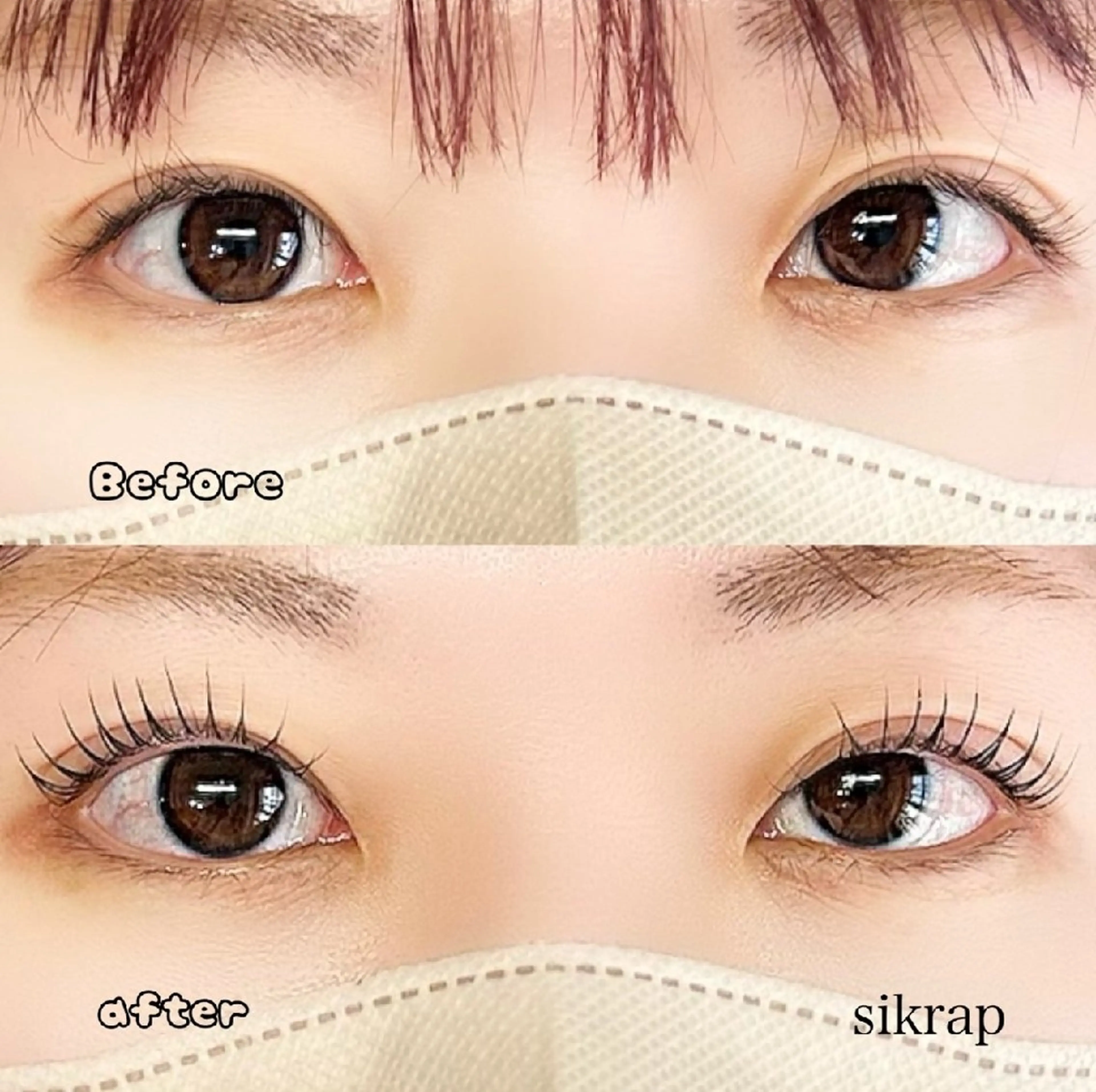 マツエク・マツパ マツパ sikrap所属・sikrap 🫧akariのマツエク・マツパデザイン