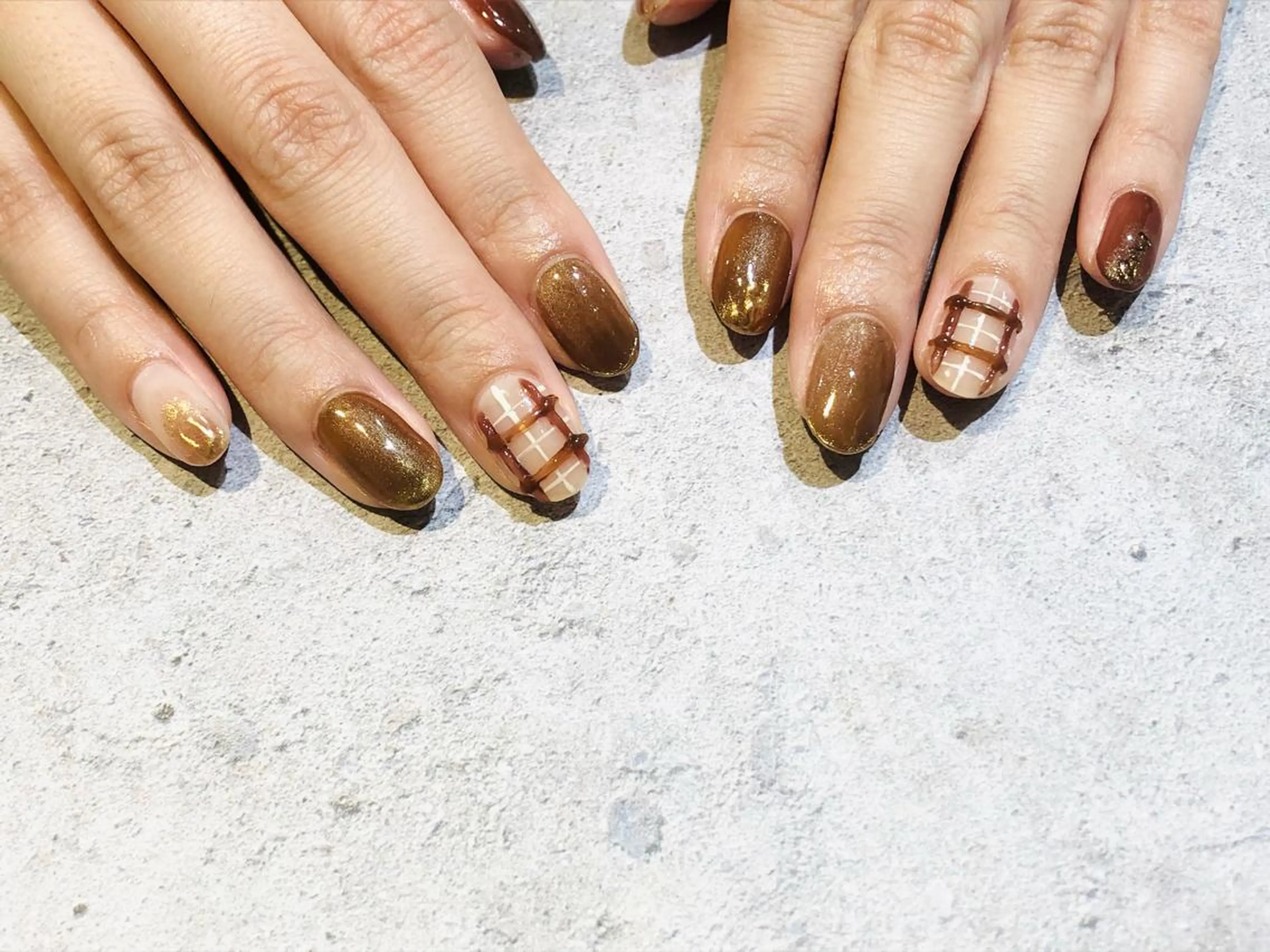 ネイル 舞田 苑香のネイルデザイン