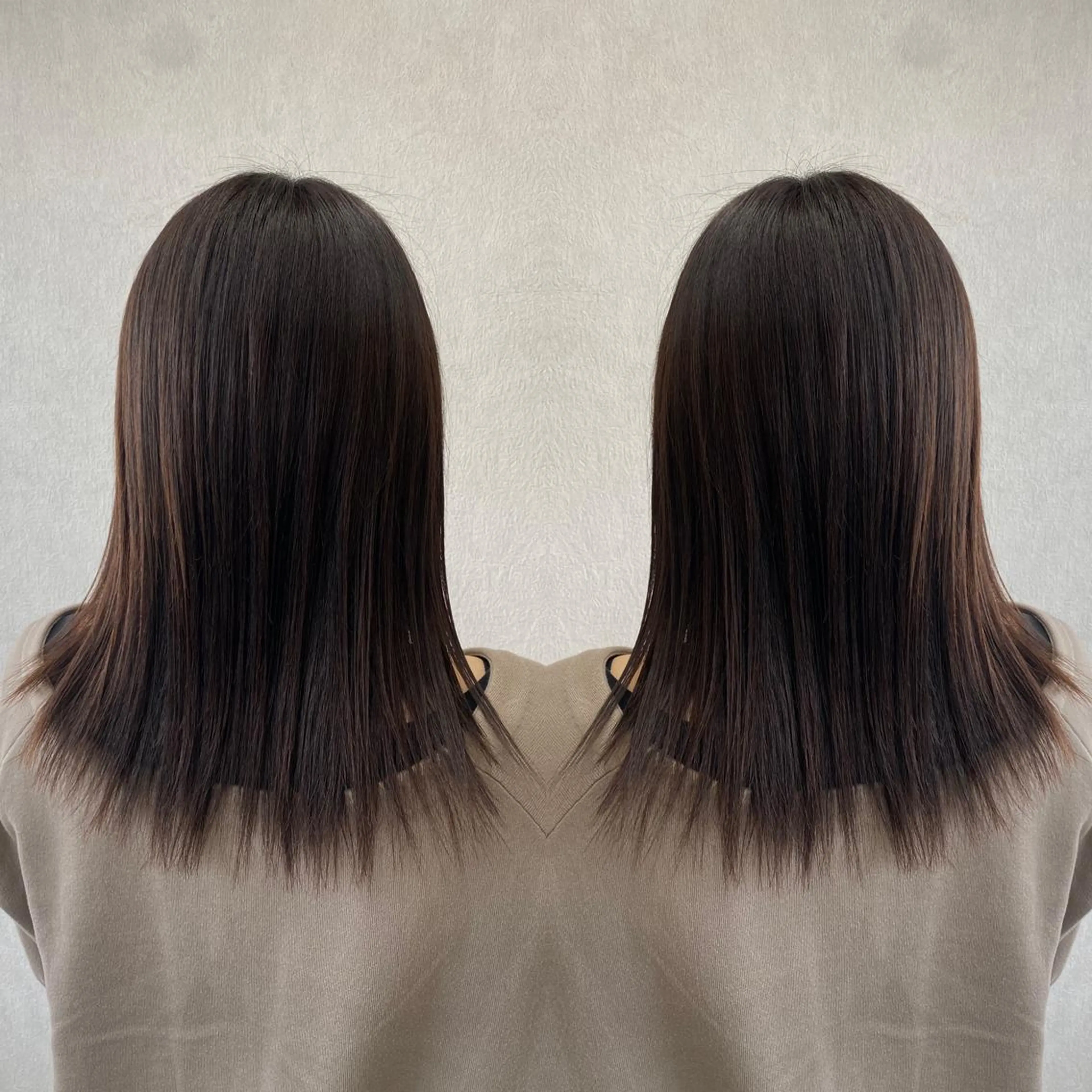 ロング カラー カット トリートメント tocca 💜石田愛結💜のヘアスタイル