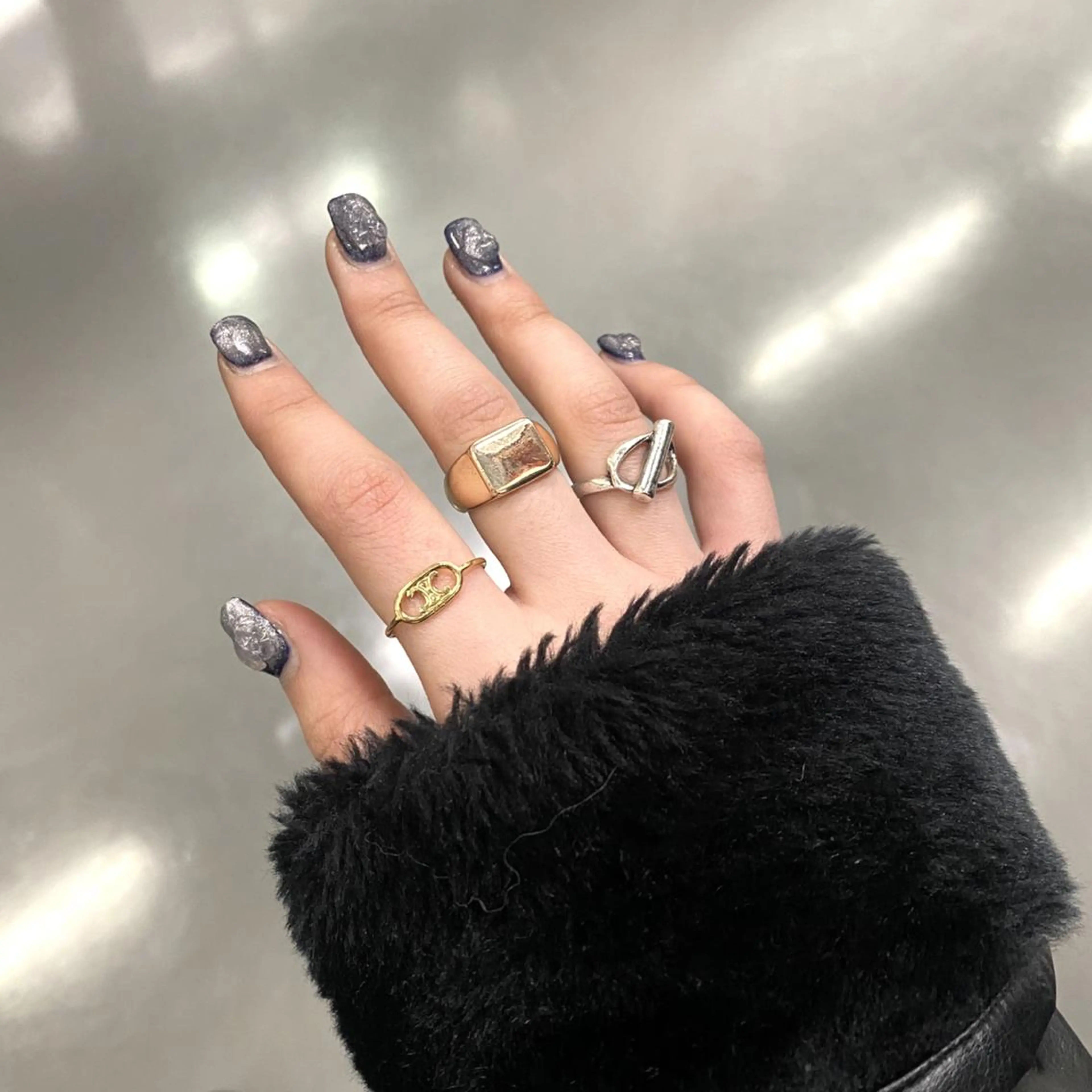 ネイル レイヤーカット カノン🩷のヘアスタイル