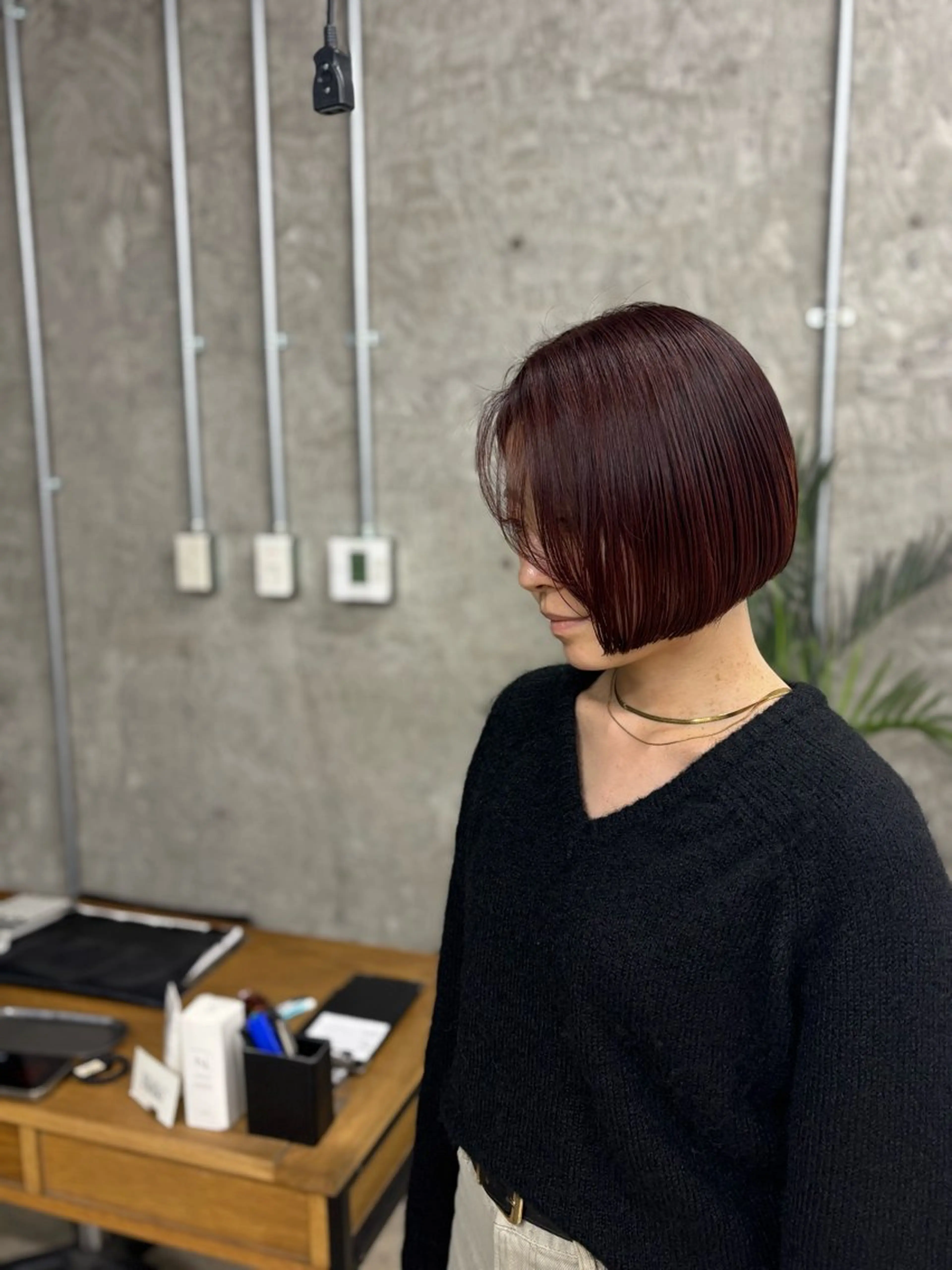 ショート カット Moanin'所属・さが あゆかのヘアスタイル