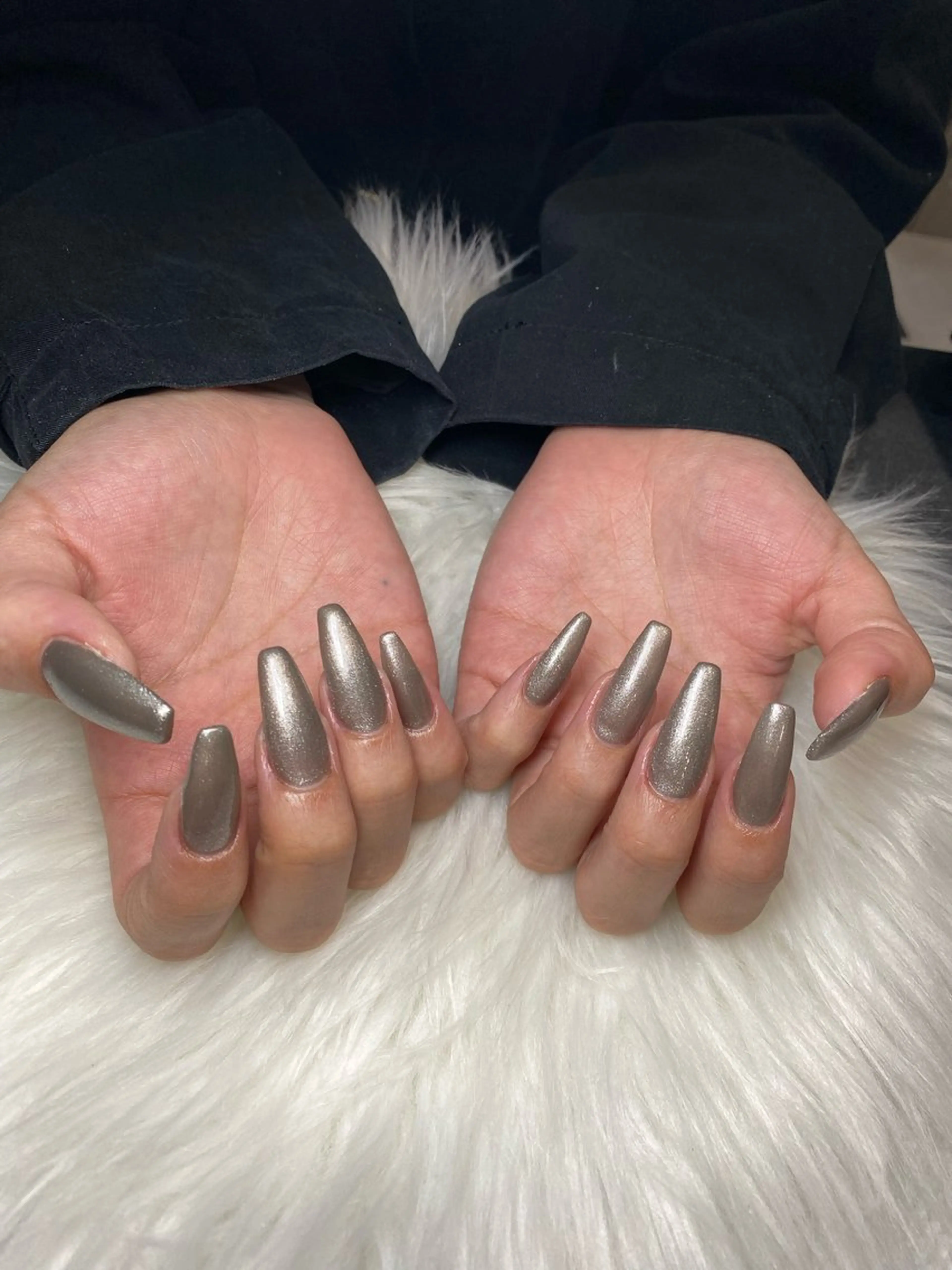 ロング Salon attrait 谷のネイルデザイン