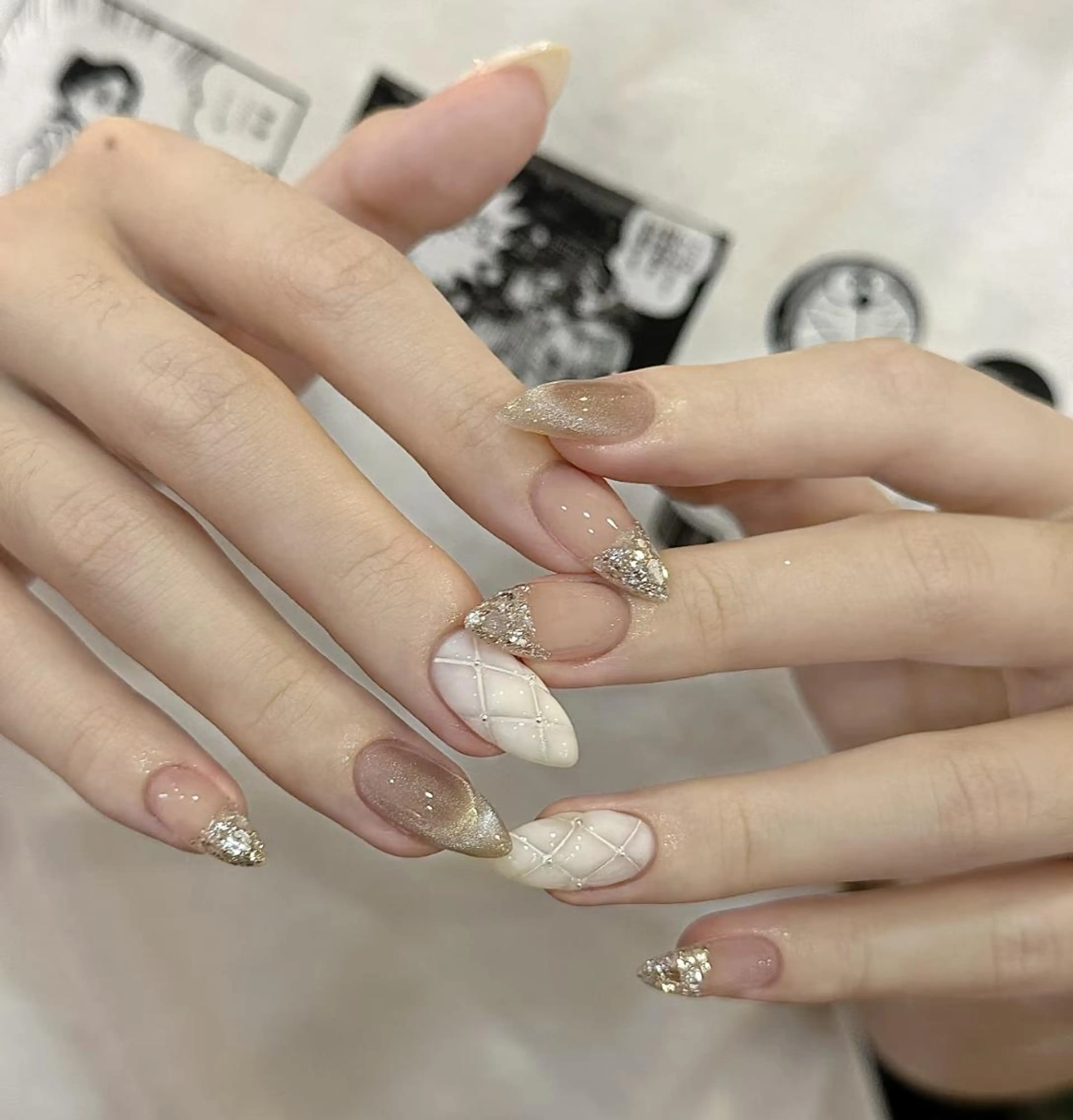 ネイル ハンドネイル ハンドケア 🍑 momo_nailのネイルデザイン